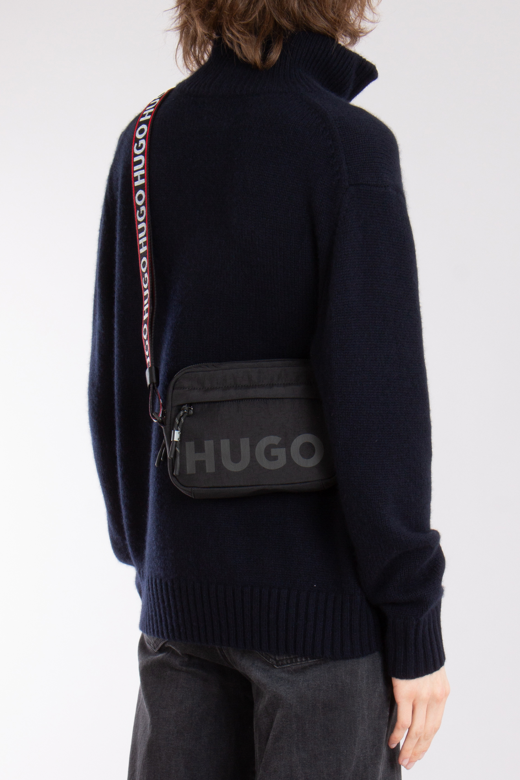 HUGO Recycled Nylon Crossbody Bag Quentyn HUGO Recycled Nylon Crossbody Bag Quentyn