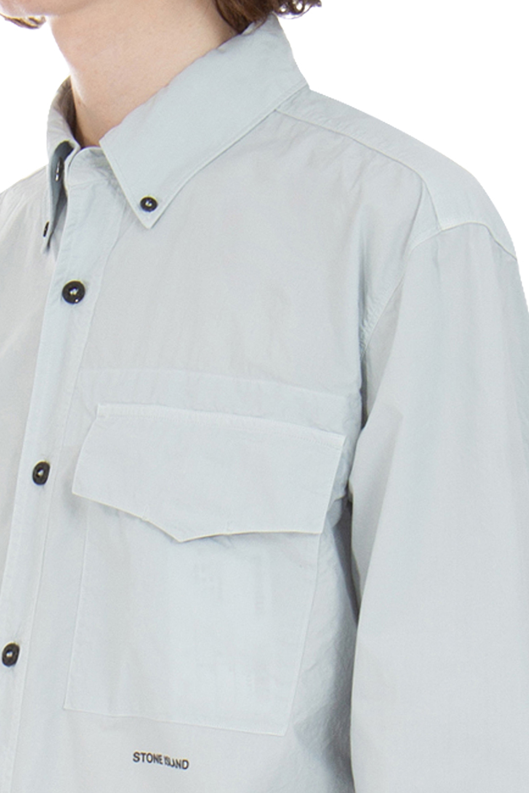 STONE ISLAND Cotton Cloth Shirt