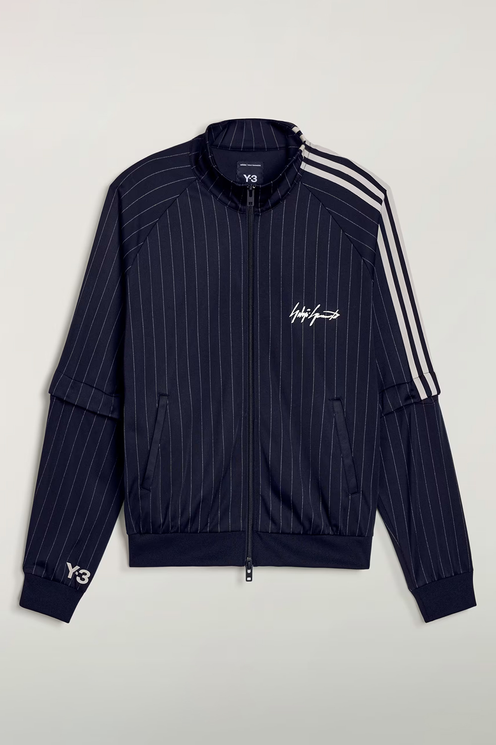 Y-3 Loose Fit Pinstripe Basketball Track Top