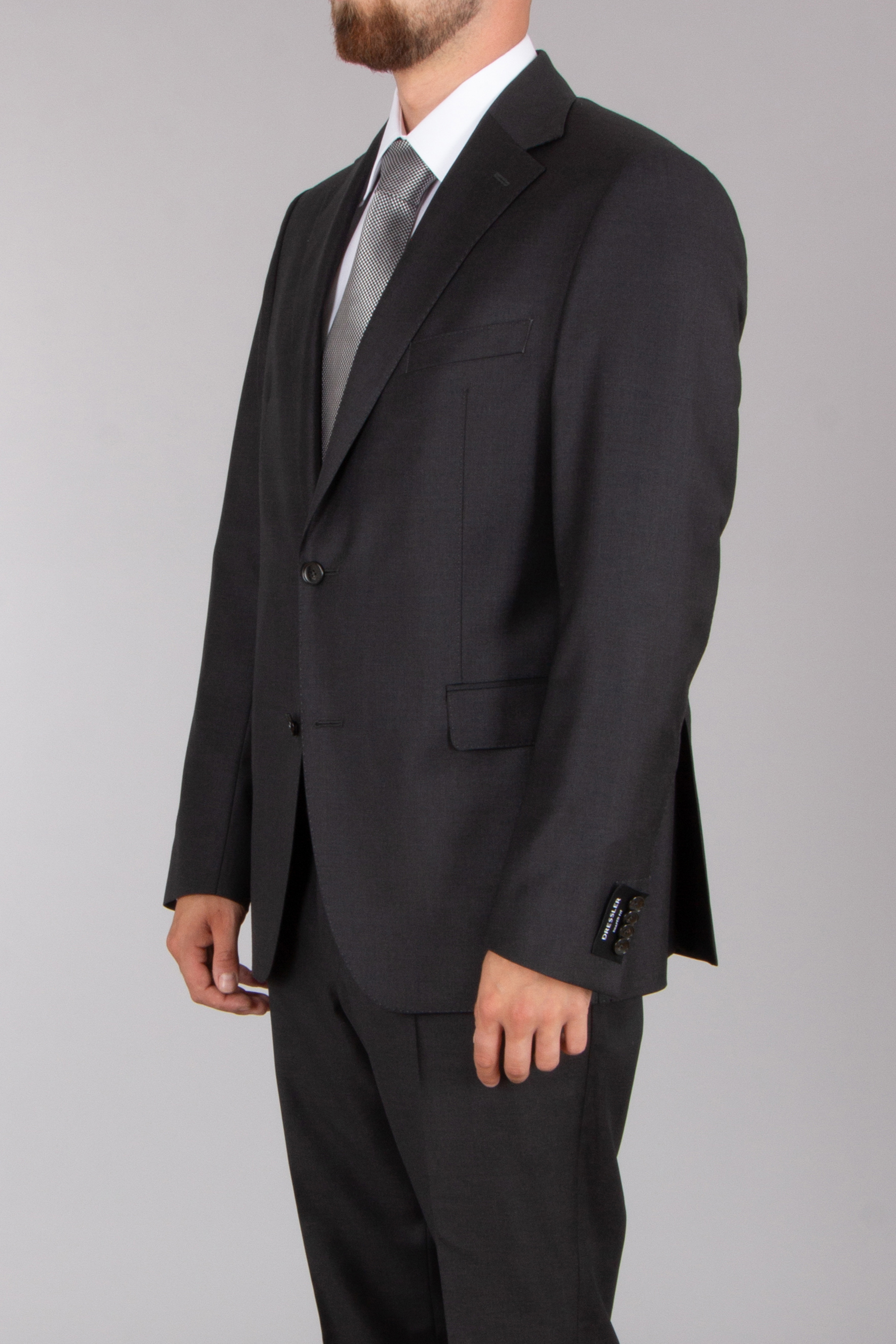 DRESSLER Regular Fit Virgin Wool Jacket Sean Formelle Kleidung, Anzug, Smoking, Mantel, Krawatte