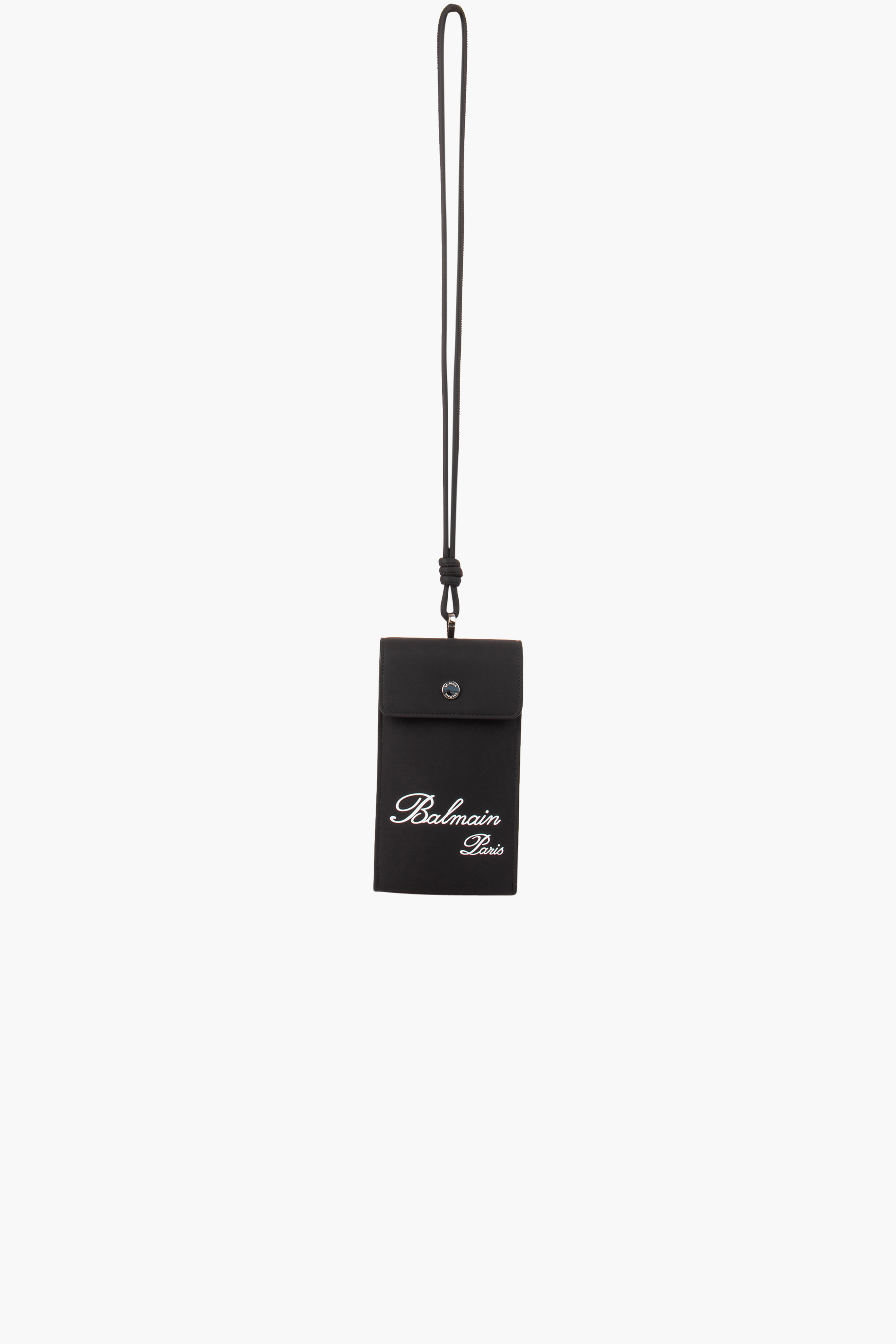 BALMAIN Printed Rubber Phone Holder