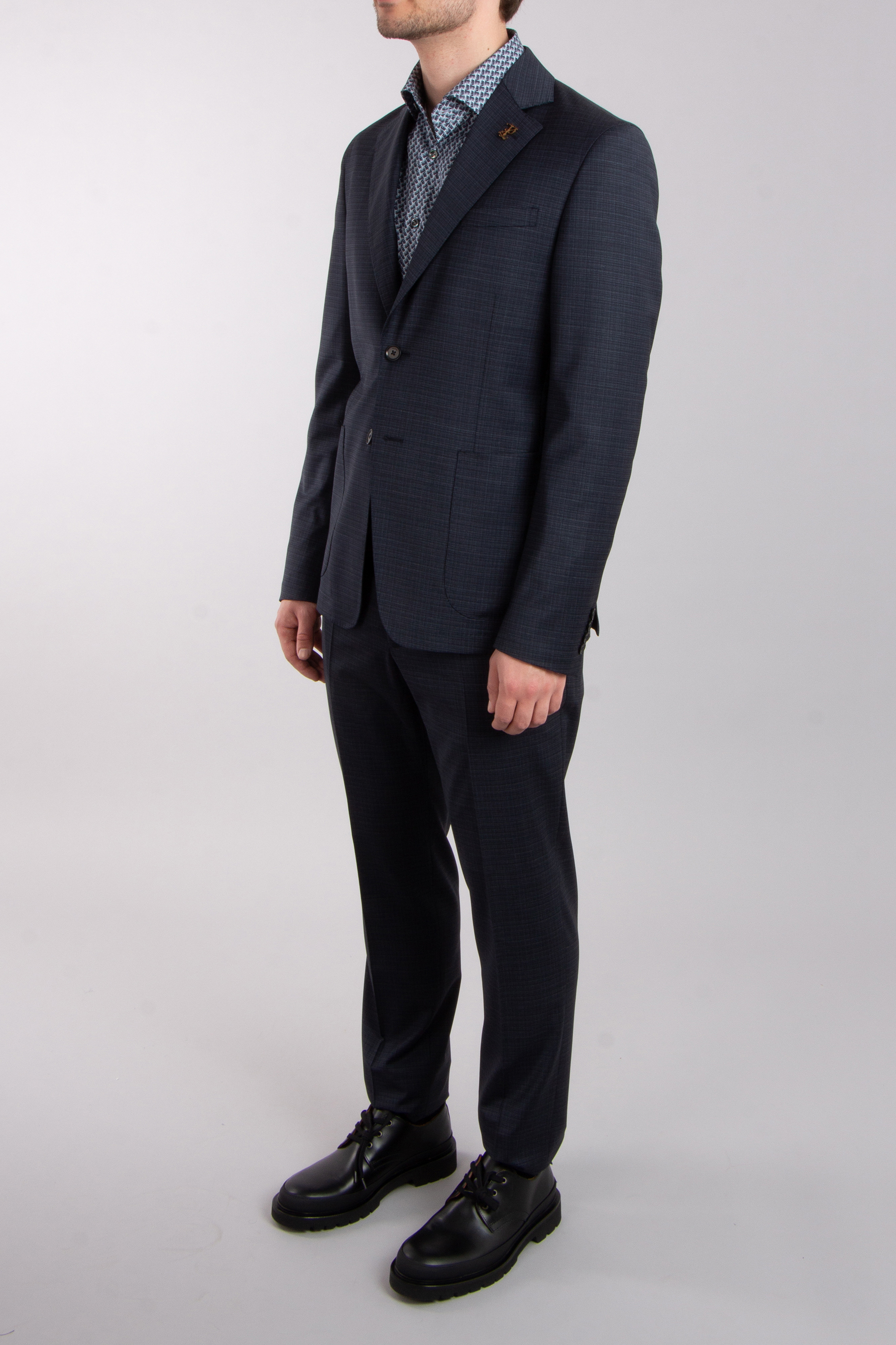 PAL ZILERI Patterned Virgin Wool Stretch Suit Baron PAL ZILERI Patterned Virgin Wool Stretch Suit Baron