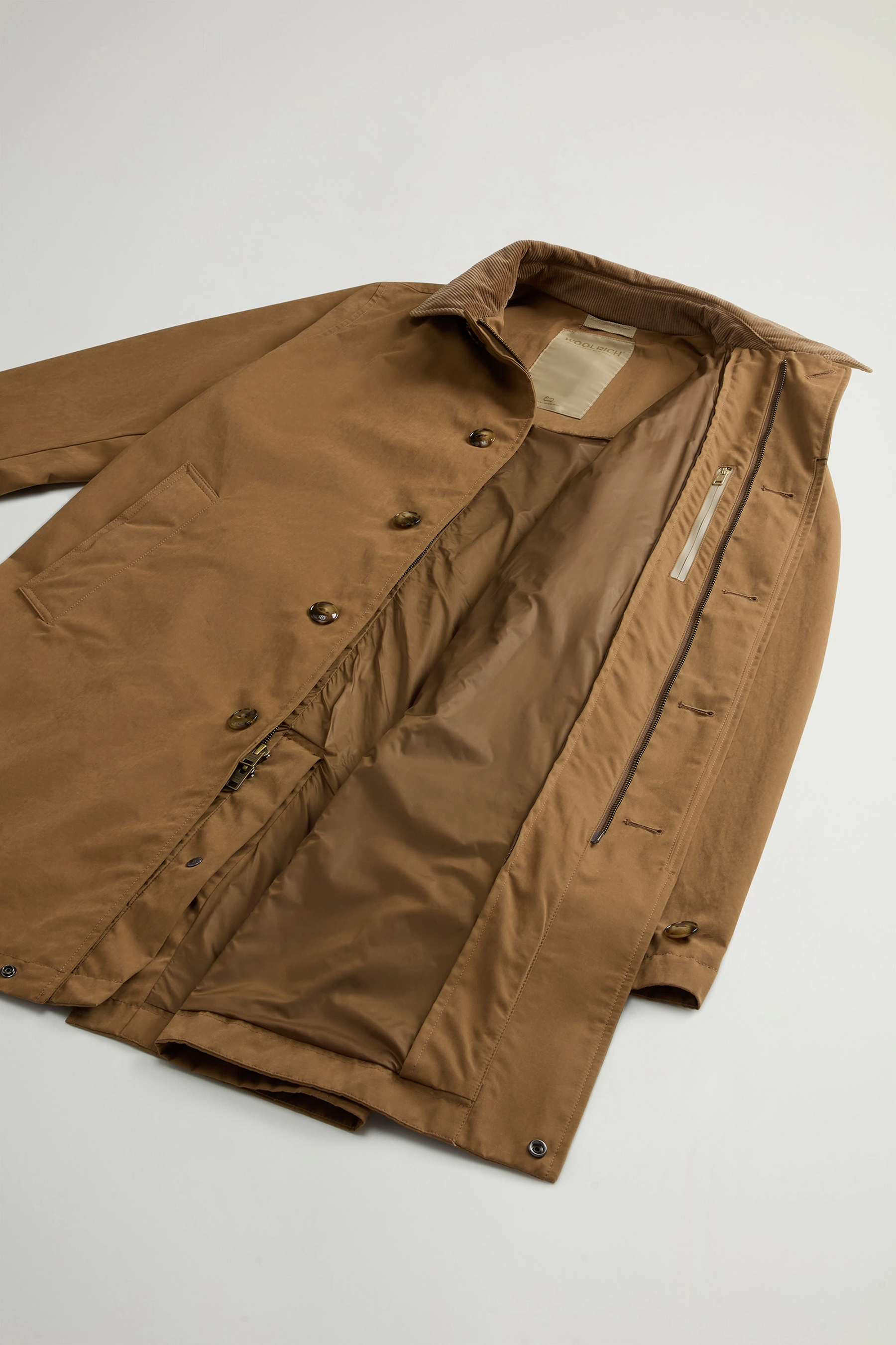 WOOLRICH Regular Fit 2-in-1 Mountain Cloth Coat Lamar Bekleidung, Mantel, Jacke