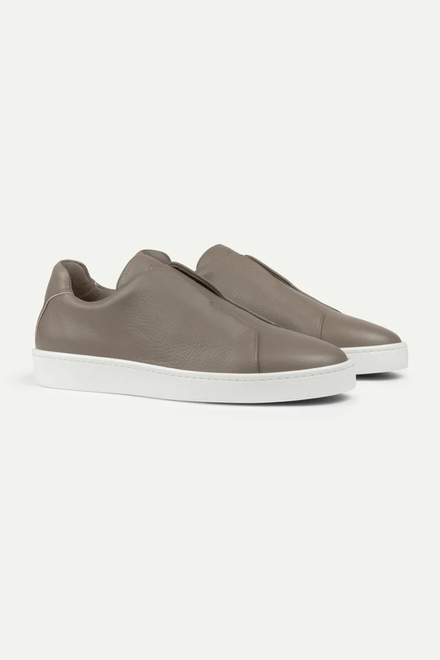 AURÉLIEN Taupe Grain AUR3 Sneakers