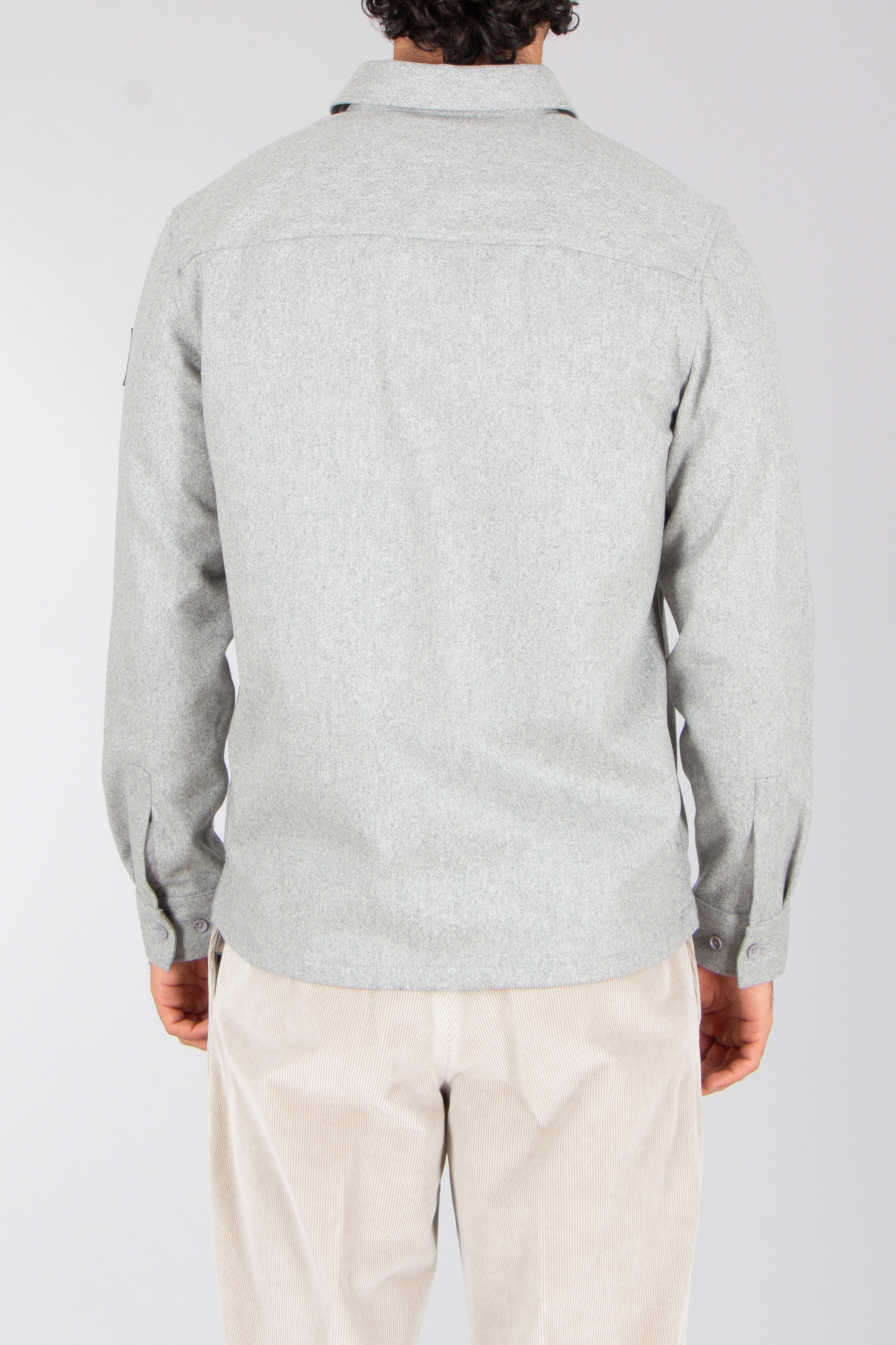 BELSTAFF Regular Fit Wool Blend Overshirt Pointer Langarm, Mantel, Fleece, Pullover, Sweatshirt