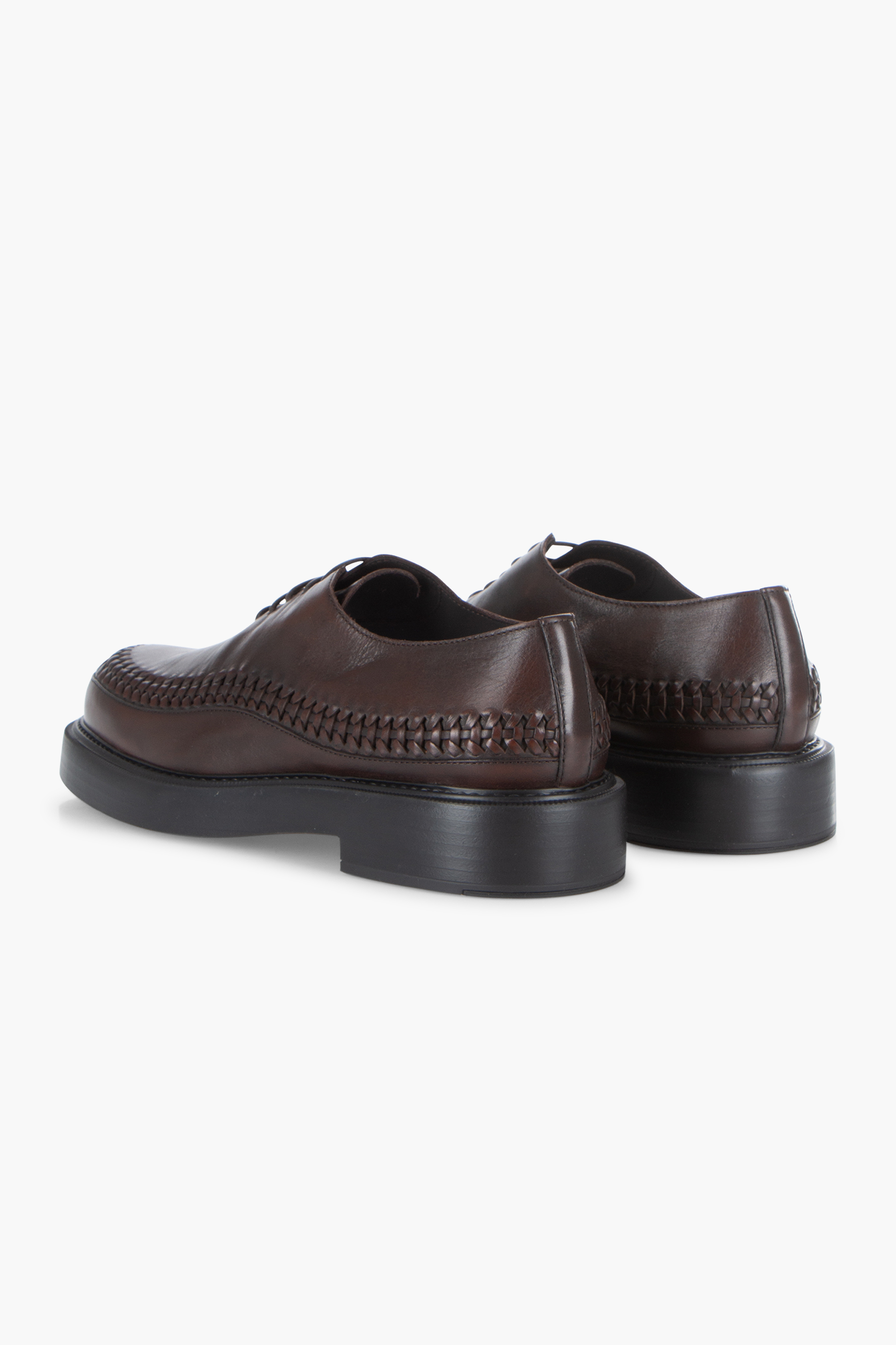 EMPORIO ARMANI Leather Oxford Shoes 