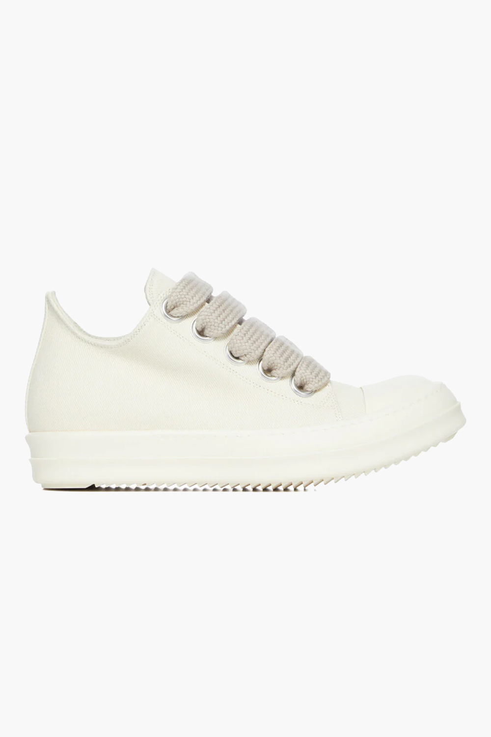 RICK OWENS DRKSHDW Overdyed Denim Jumbo Lace Low Sneakers