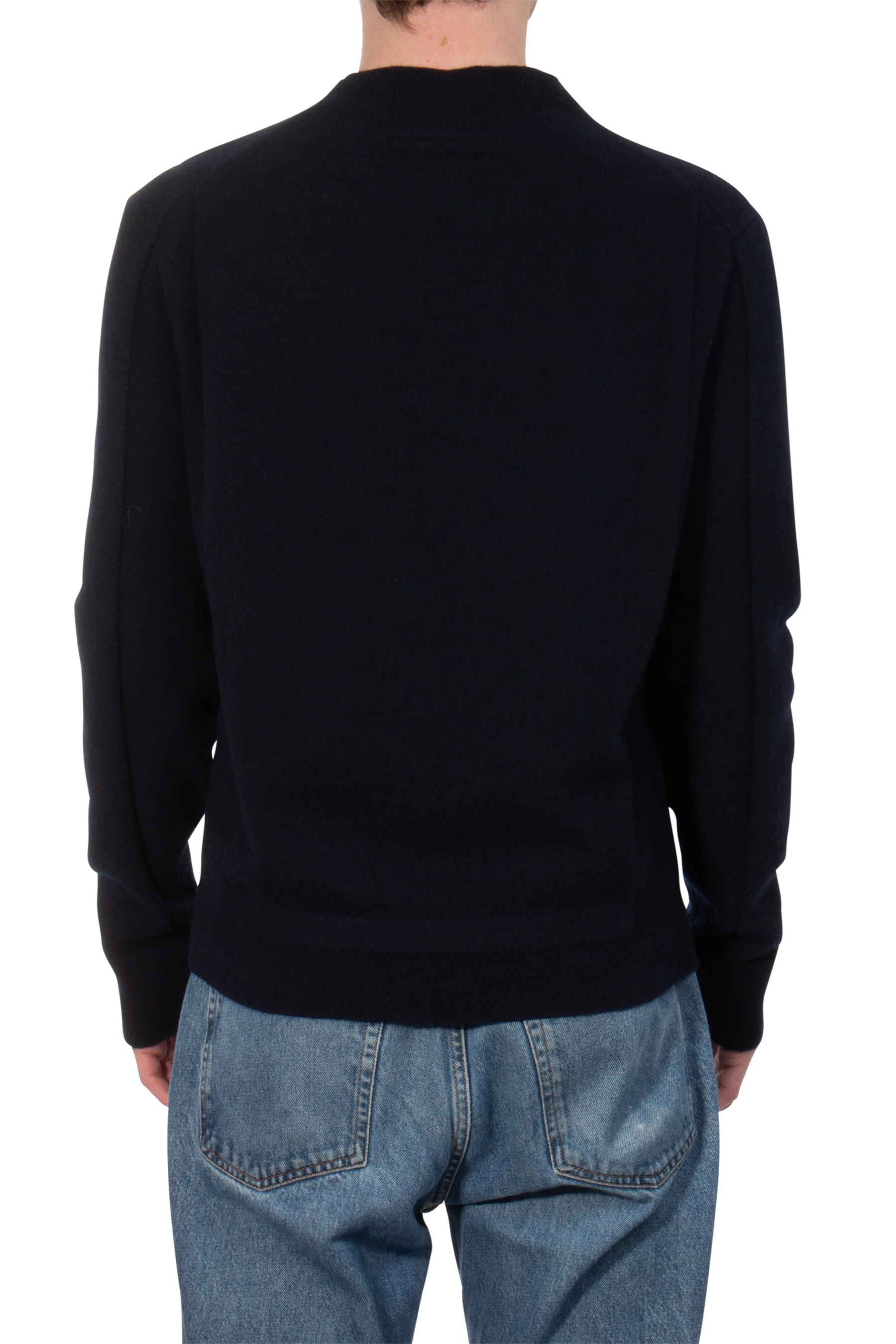 ZEGNA Wool Cashmere Blend Knit Sweater