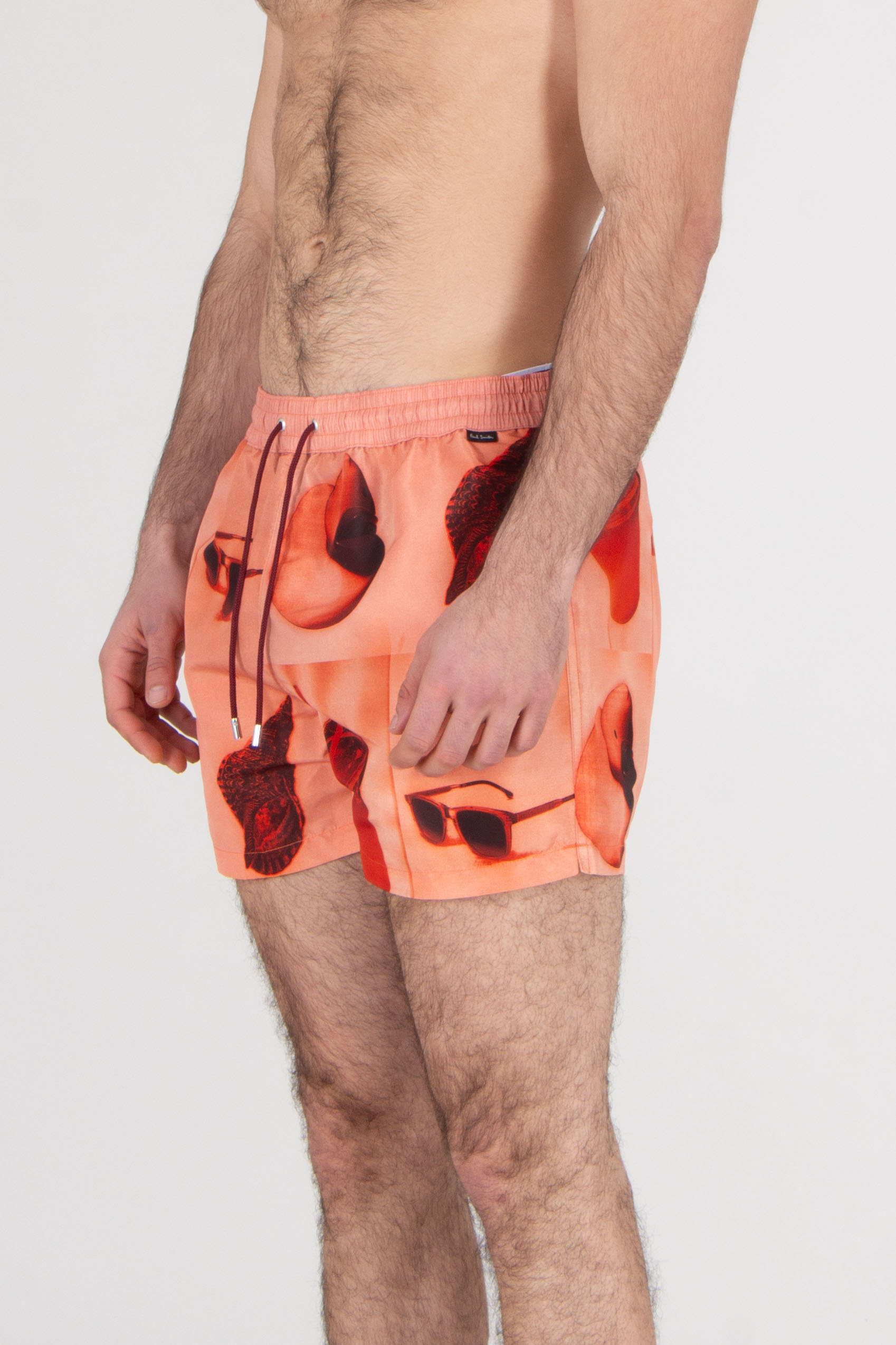 PAUL SMITH Classic Fit Recycled Polyester Swim Shorts