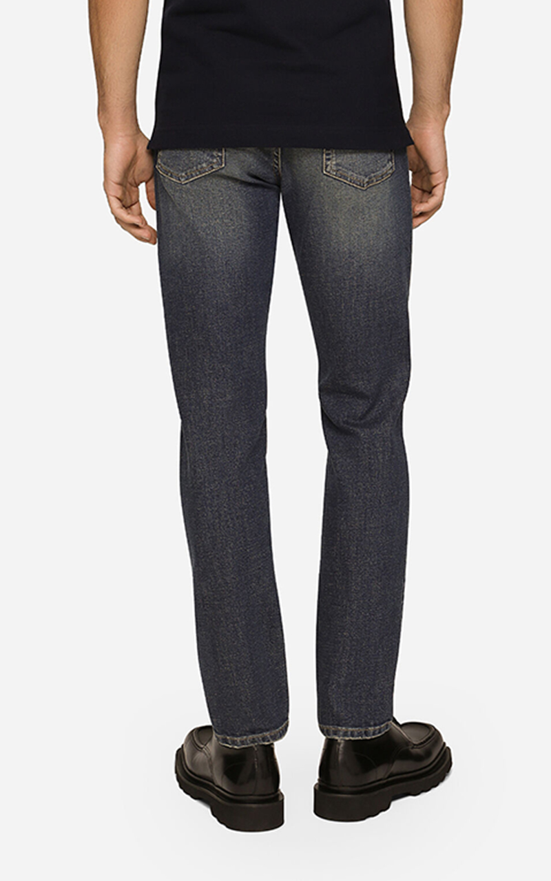 DOLCE & GABBANA Regular Cotton Stretch Jeans DOLCE & GABBANA Regular Cotton Stretch Jeans
