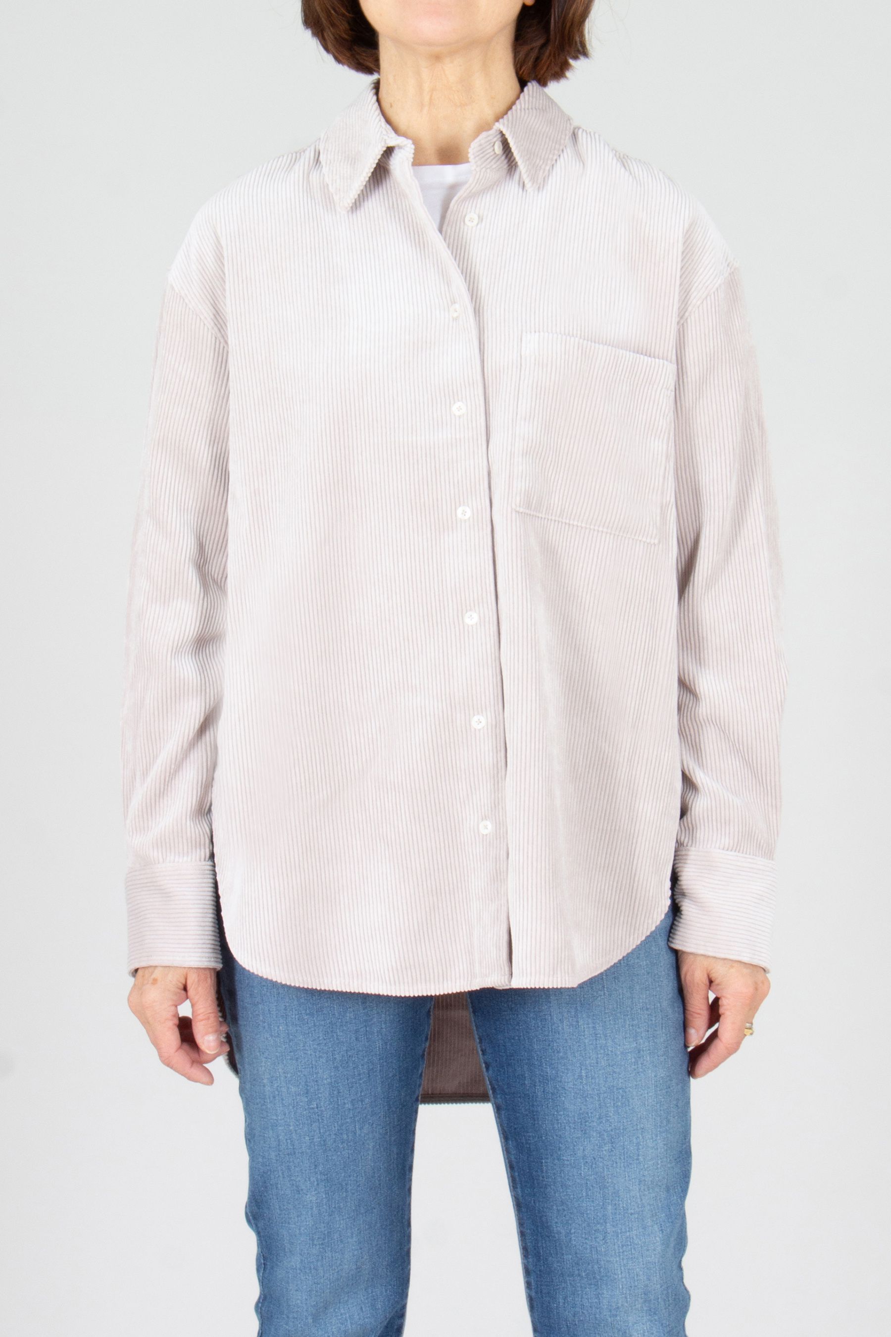 Hemd, Leinen, Jeans, Langarm, Kleid, Hemd