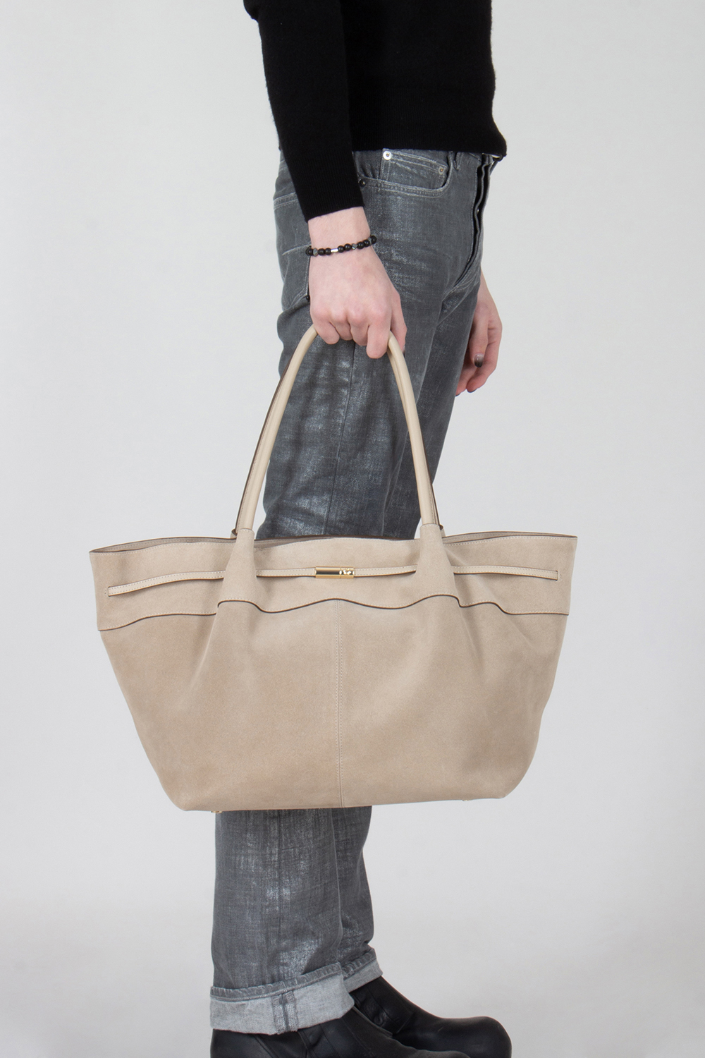 BOSS Suede Tote Bag HELYA