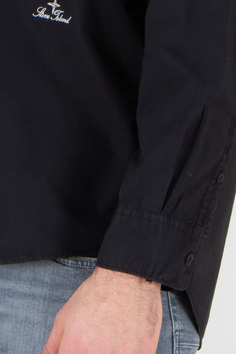 STONE ISLAND Comfort Fit Organic Cotton Oxford Button-Down Shirt