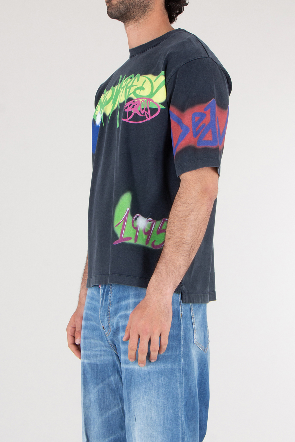 DSQUARED2 Relaxed Fit Graffiti T-Shirt 