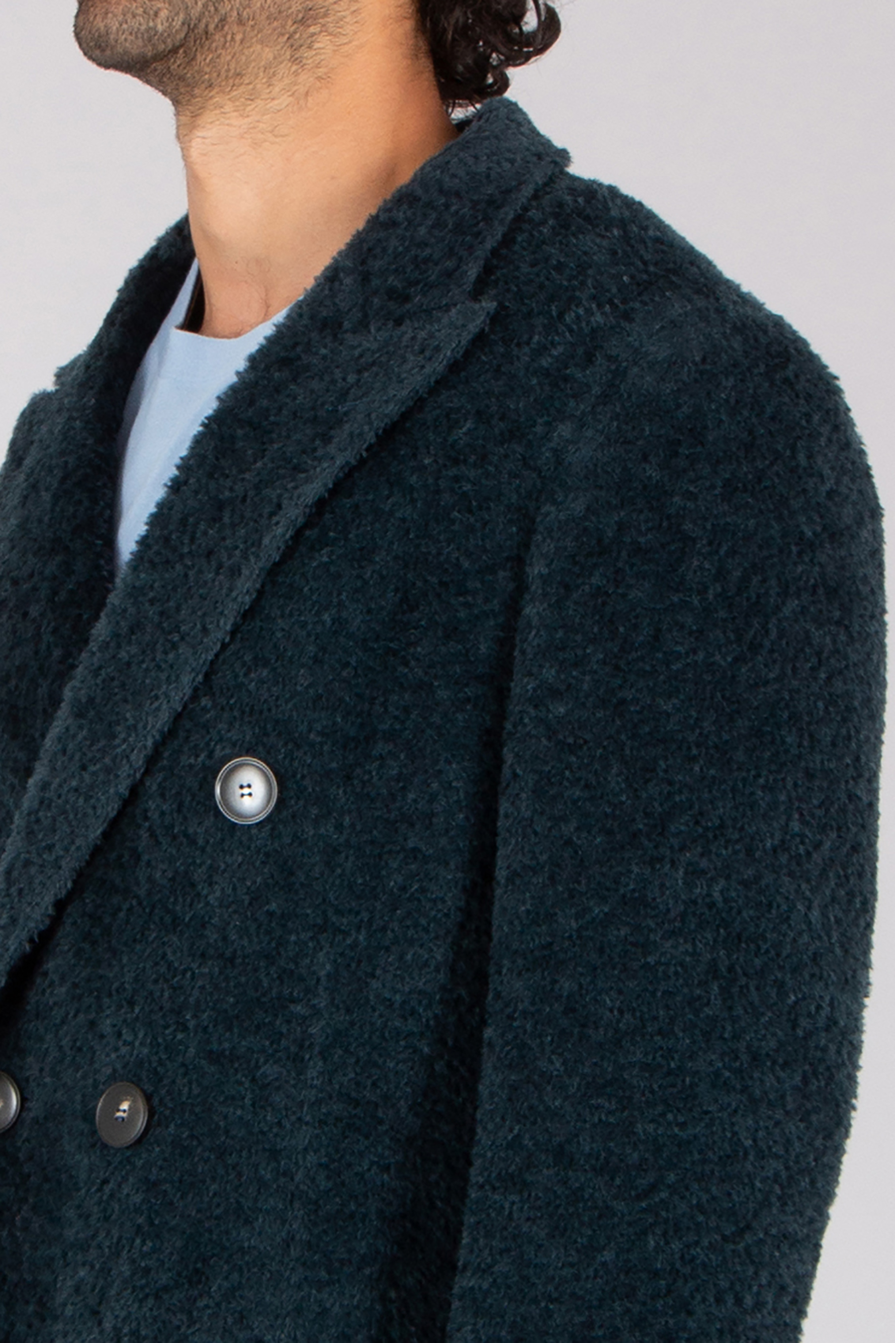 CANALI Regular Fit Baby Alpaca-Wool Blend Coat Bekleidung, Mantel, Jacke