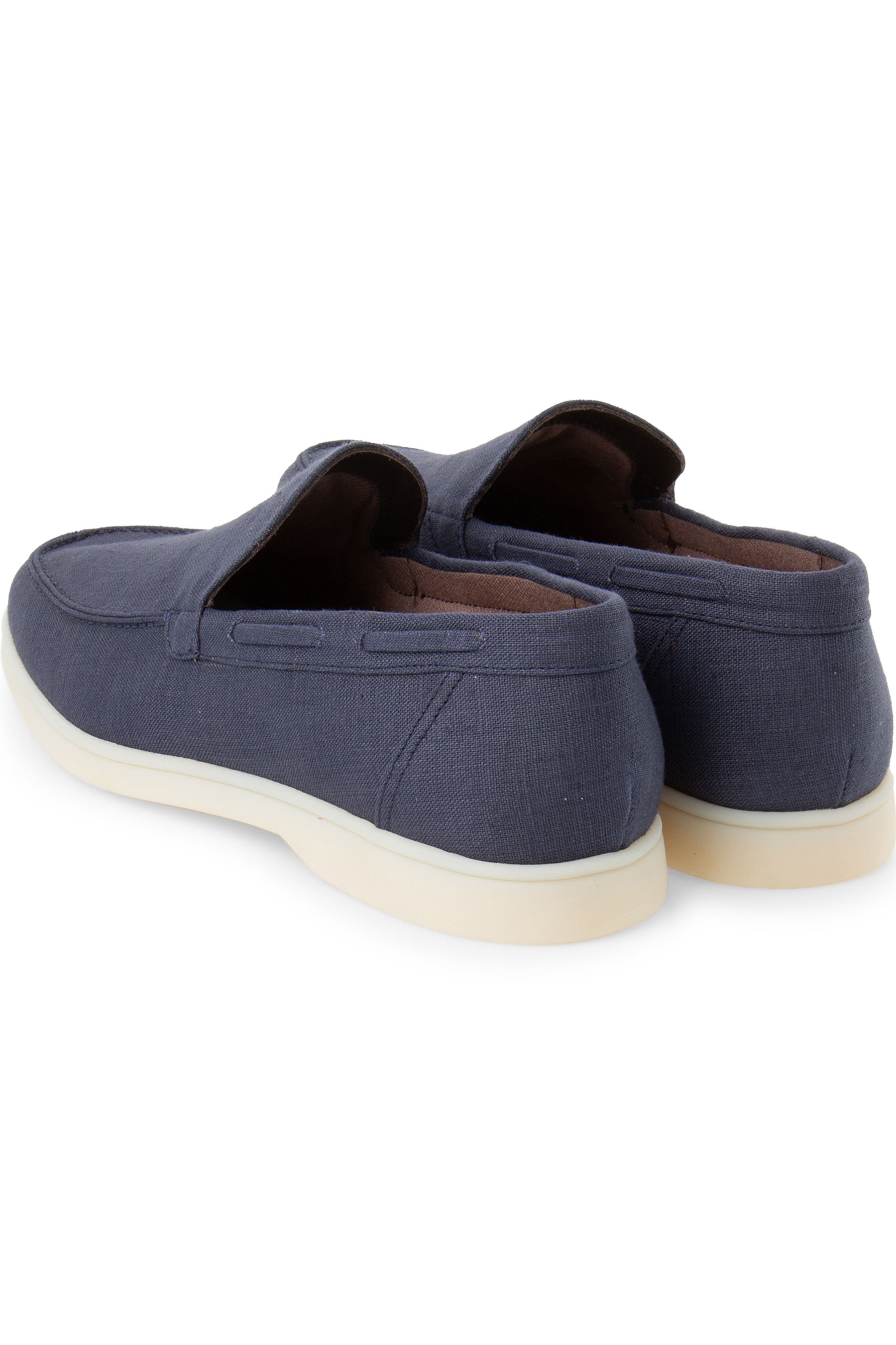 AURÉLIEN Linen Yacht Loafers AURÉLIEN Linen Yacht Loafers