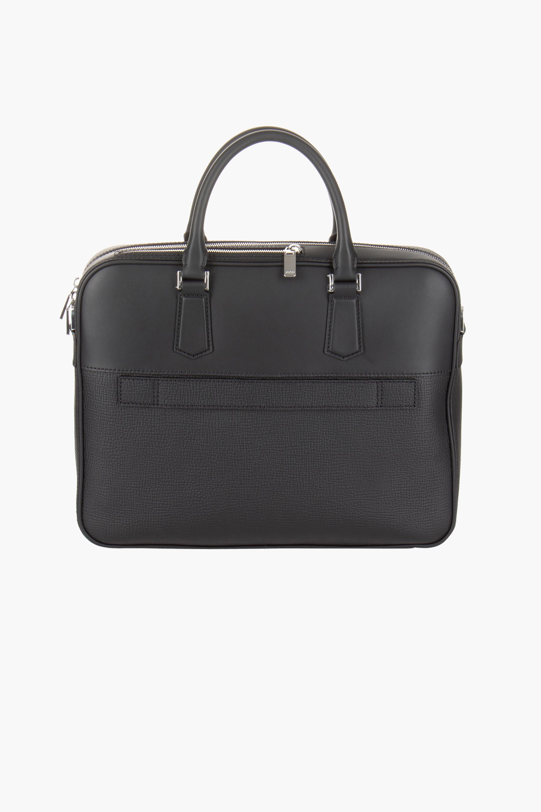BOSS Smooth & Grained Leather Document Case New Crosstown Tasche, Zubehör, Handtasche, Aktentasche