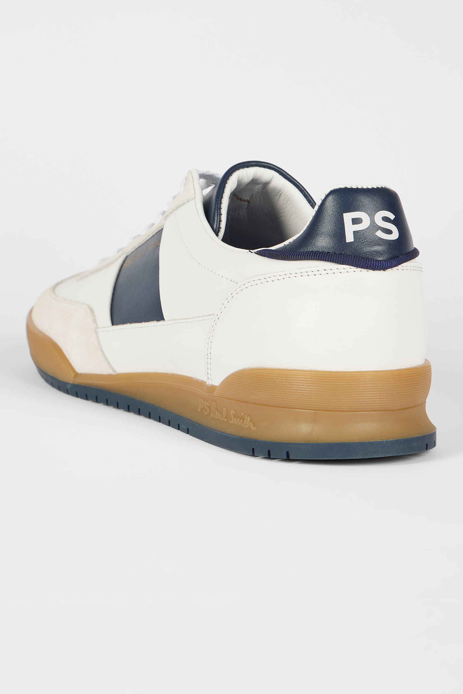 PAUL SMITH Leather & Suede Sneakers Dover Bekleidung, Schuhwerk, Schuh, Sneaker