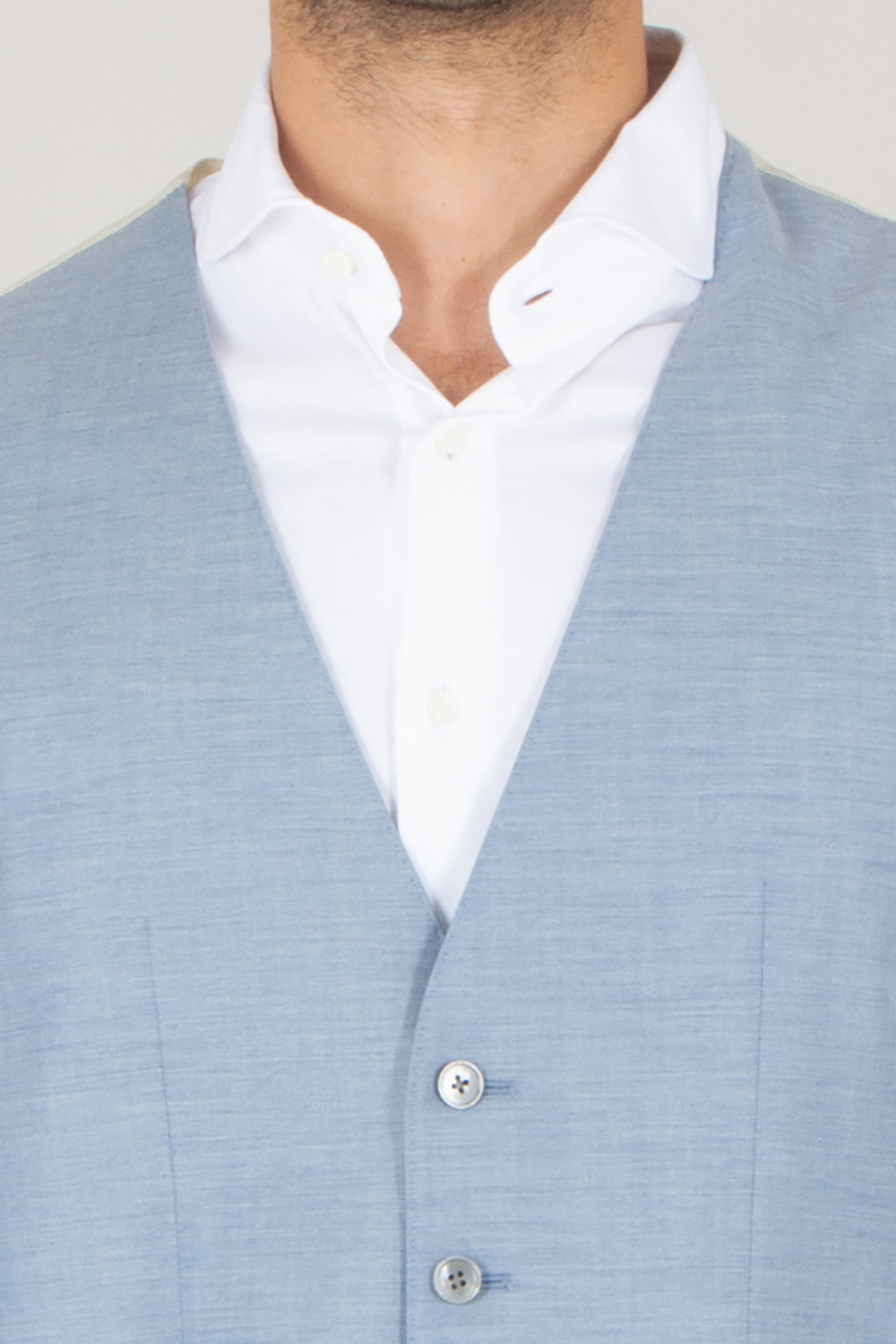 BOSS Slim Fit Virgin Wool Stretch Blend Suit Waistcoat H-Huge