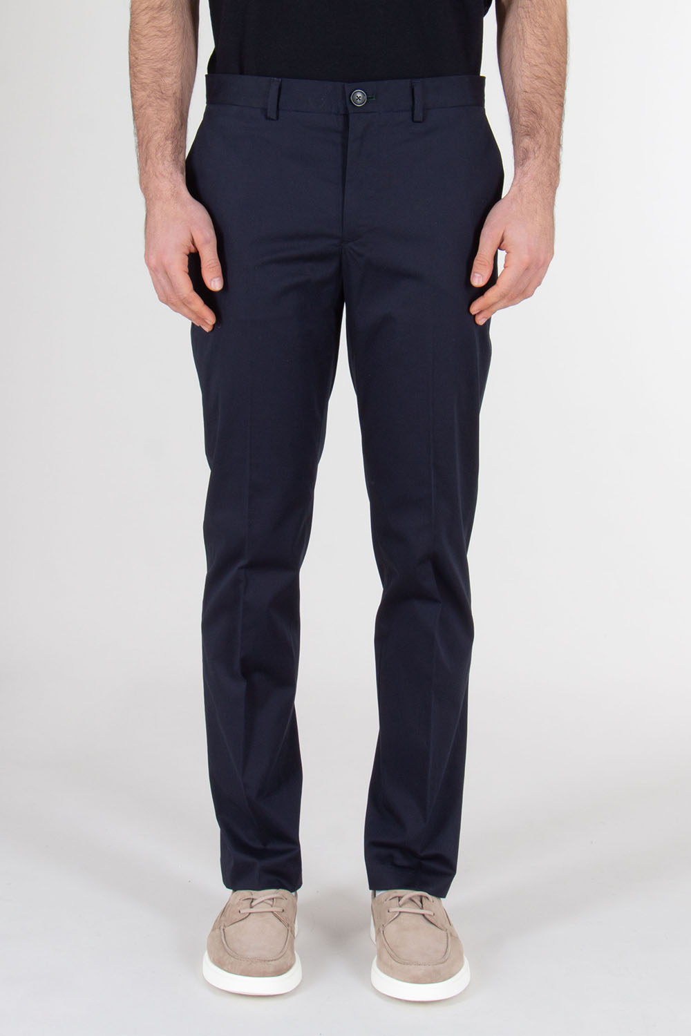 PAUL SMITH Regular Fit Cotton Stretch Chinos