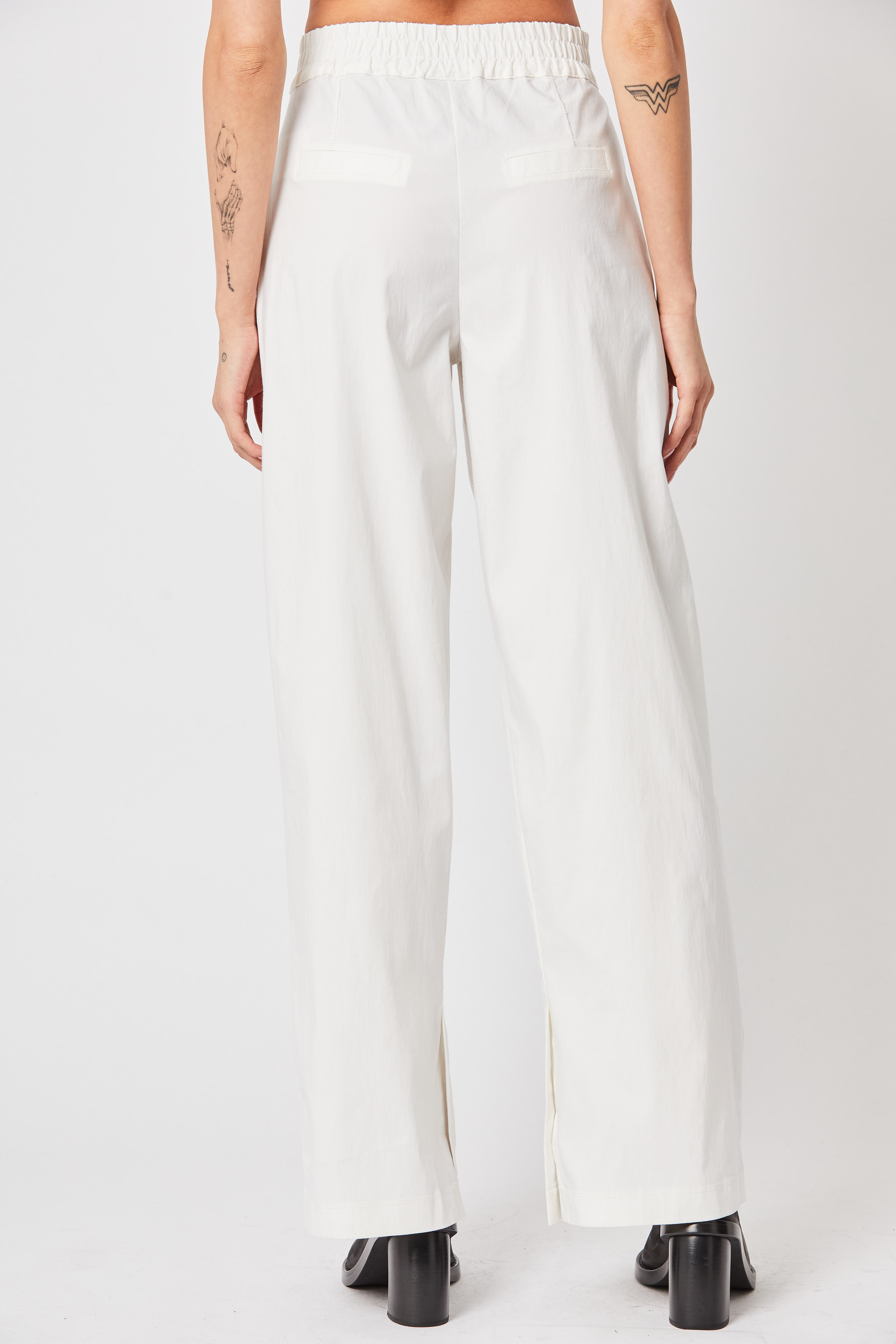 THOM KROM Wide Leg Woven Stretch Pants THOM KROM Wide Leg Woven Stretch Pants