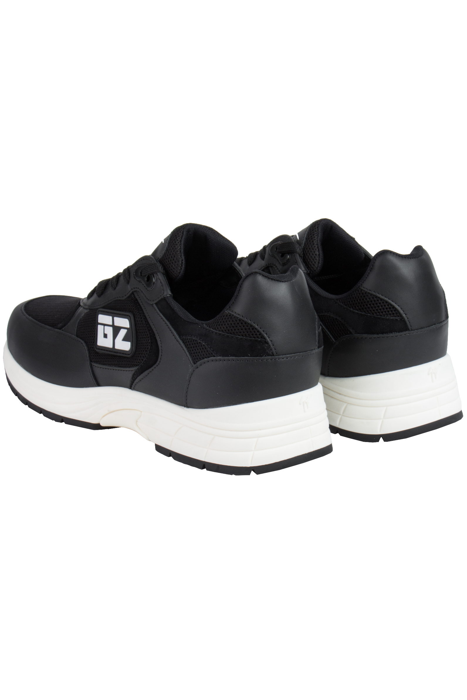 GIUSEPPE ZANOTTI Mesh & Leather Sneakers GZ Runner GIUSEPPE ZANOTTI Mesh & Leather Sneakers GZ Runner