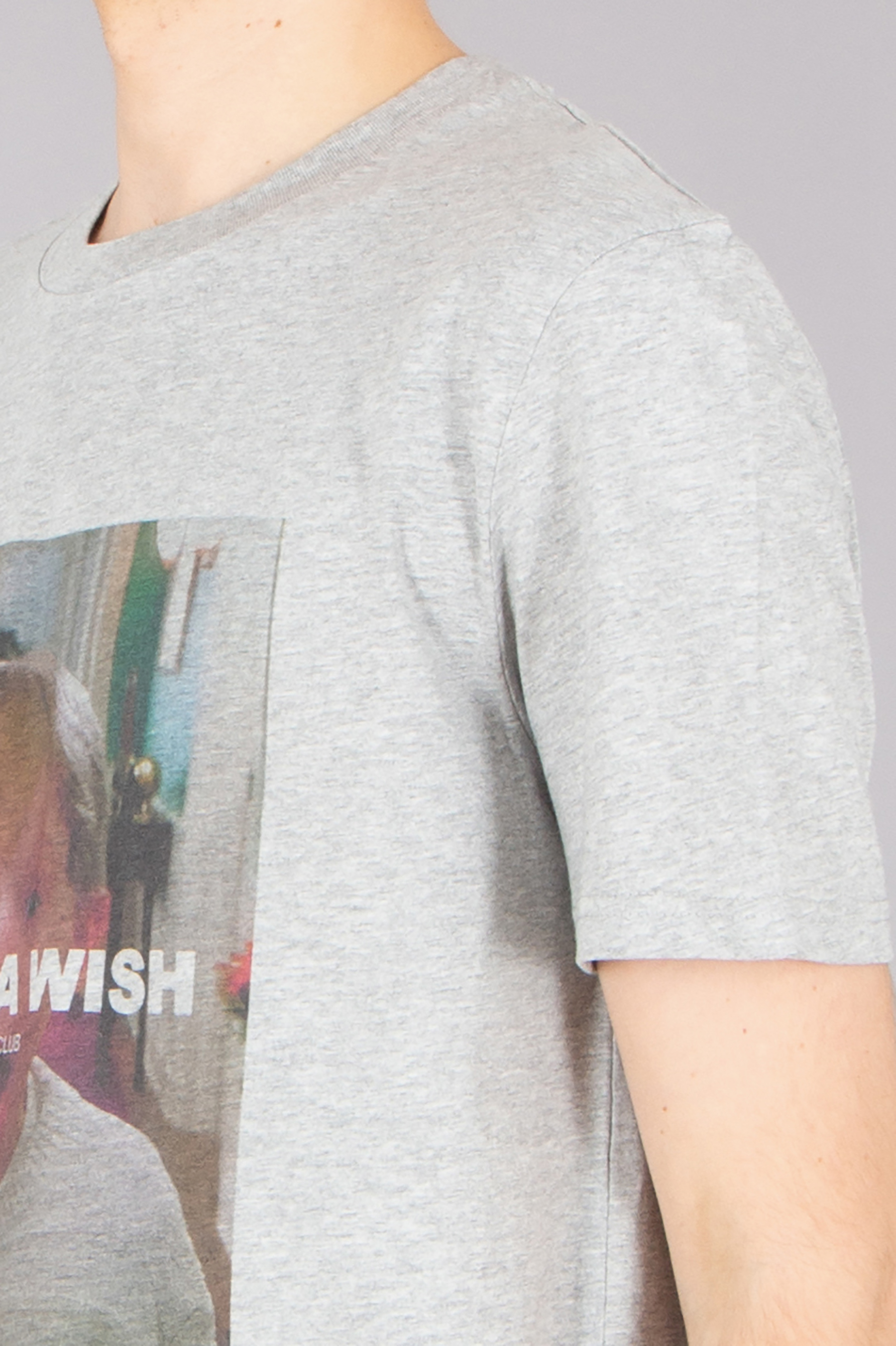 ELITÈ Regular Fit Wish Print Cotton Jersey T-Shirt Bekleidung, T-shirt, Person
