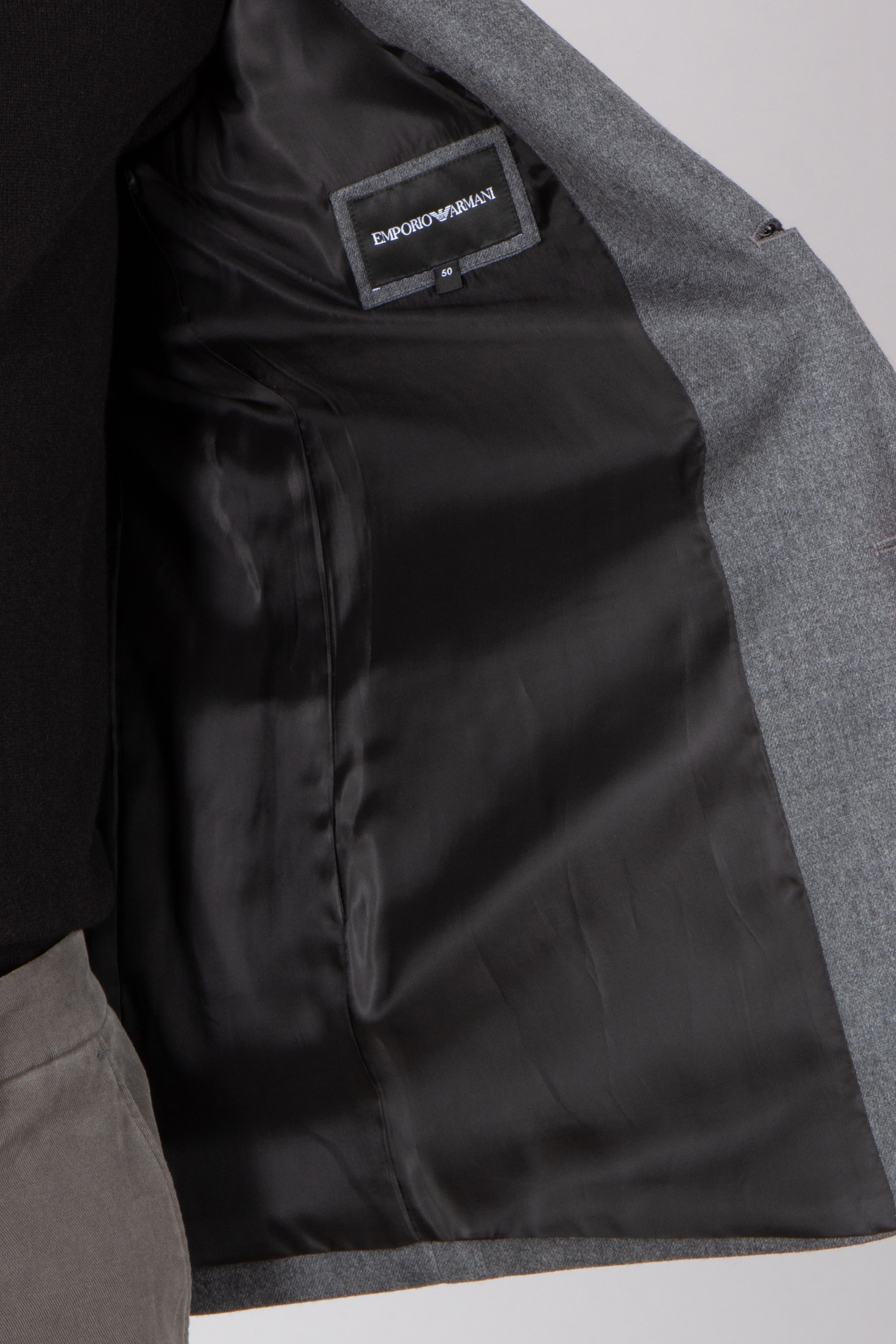 EMPORIO ARMANI Regular Fit Virgin Wool Stretch Twill Jacket Mantel, Jacke, Weste, Langarm, Modisch
