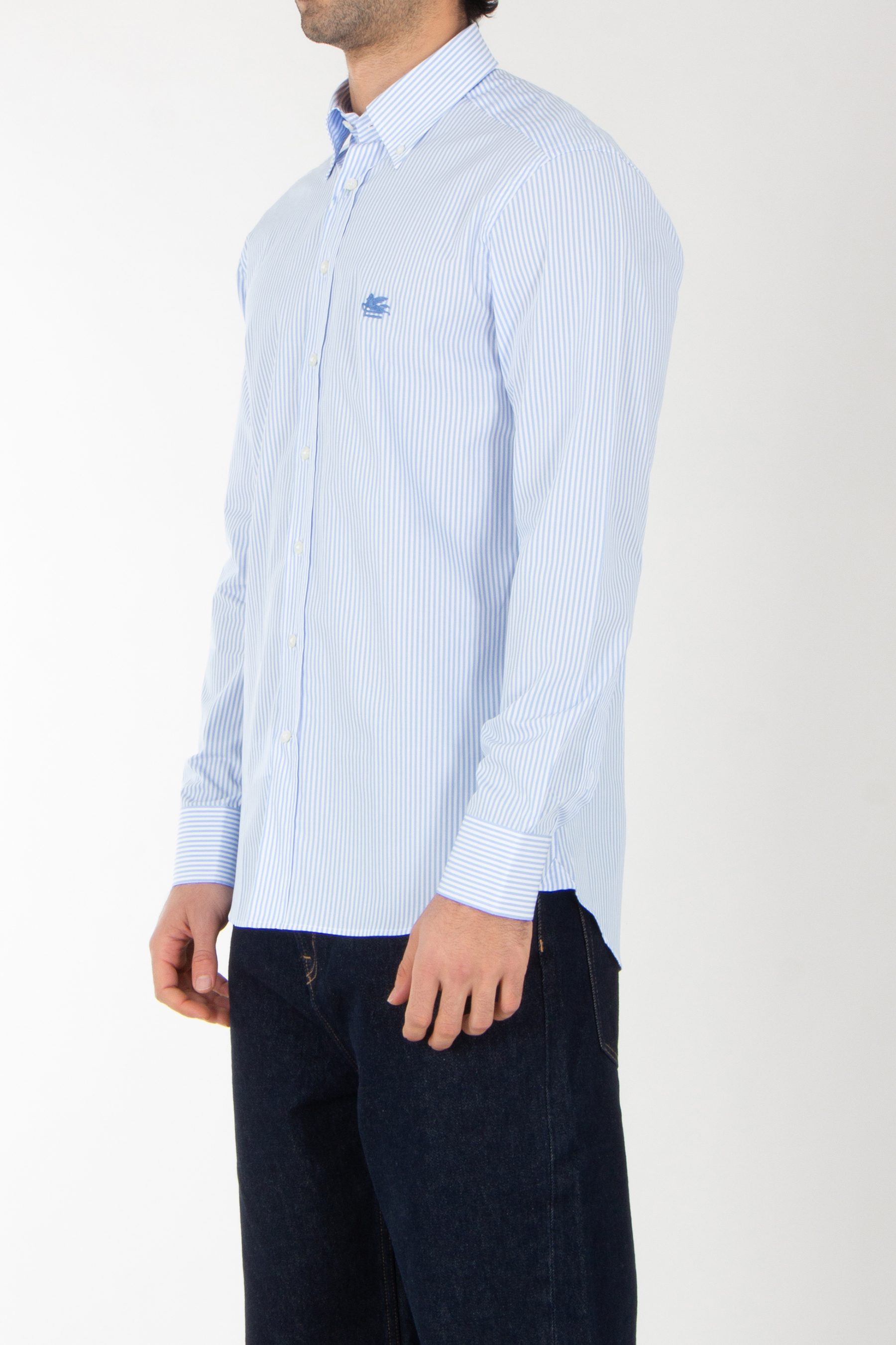 Hemd, Kleid, Hemd, Langarm, Jeans, Hosen