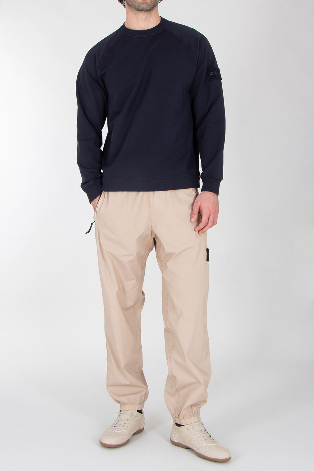 STONE ISLAND Regular Fit Crew Neck Sweatshirt 