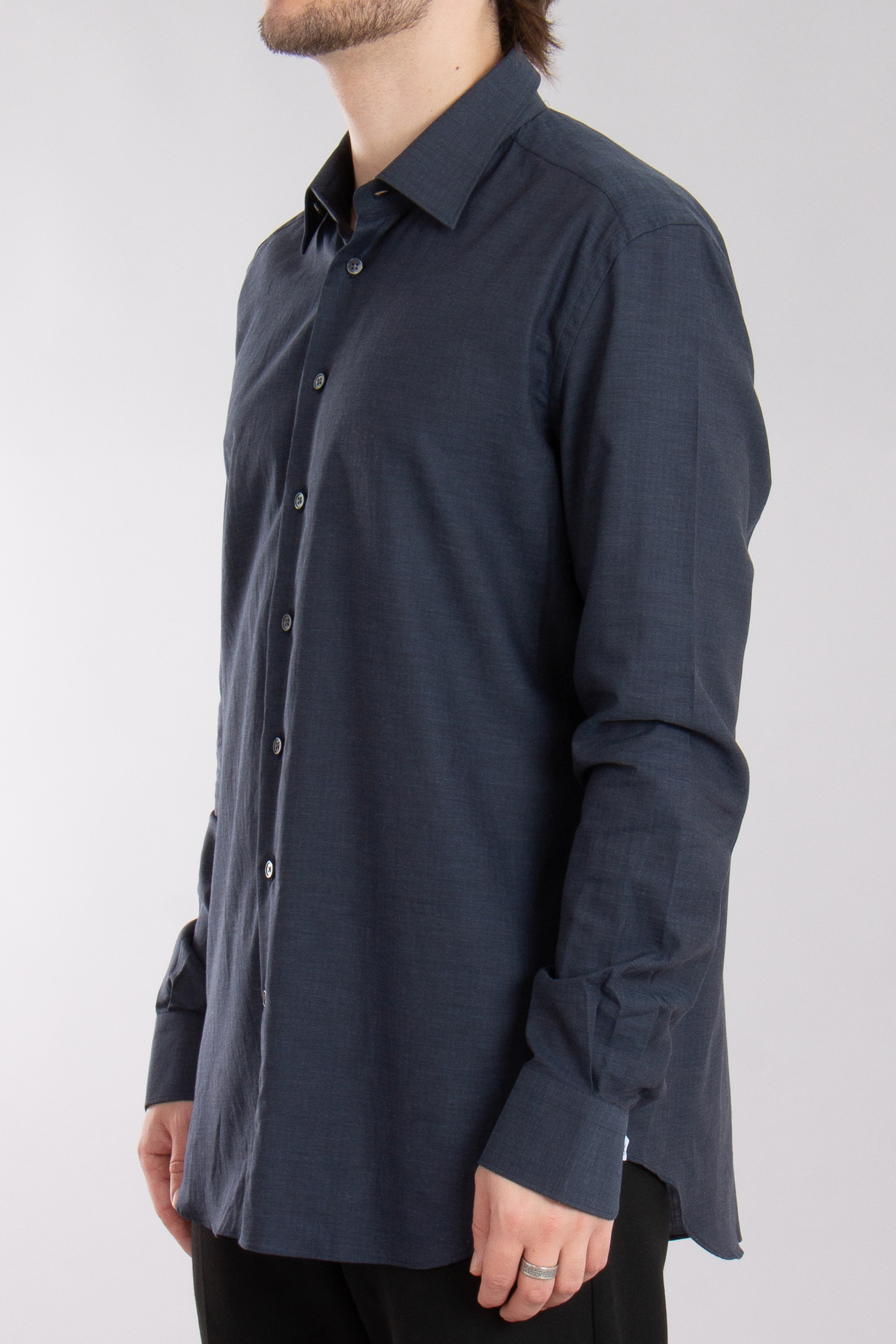 EMANUELE MAFFEIS Regular Fit Lightweight Cotton Shirt EMANUELE MAFFEIS Regular Fit Lightweight Cotton Shirt