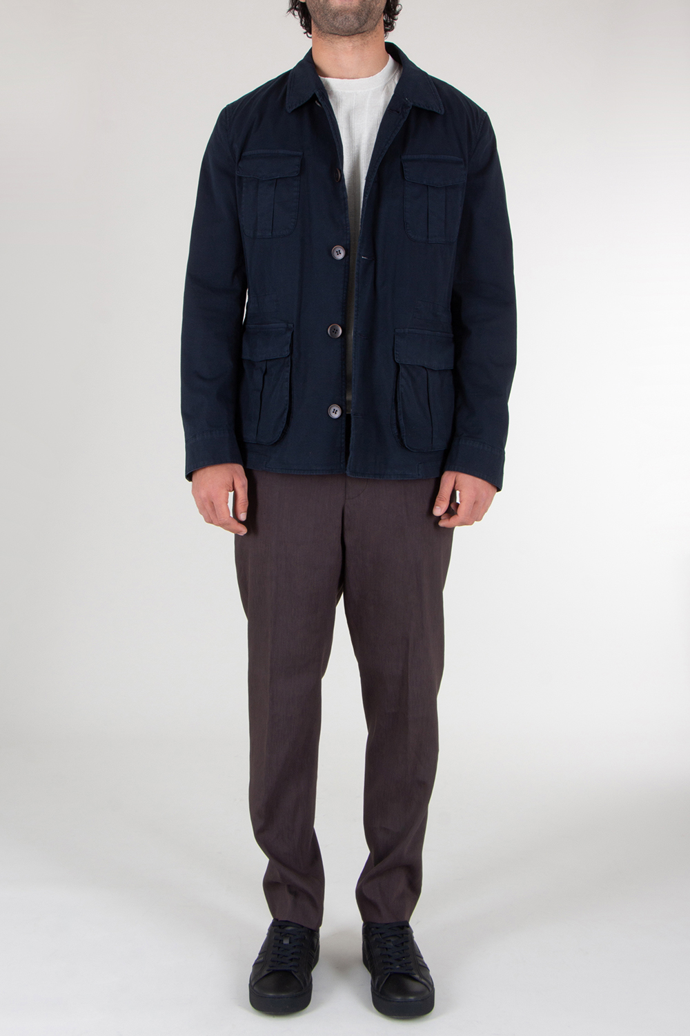 MAXIMILIAN Regular Fit Cotton Field Jacket