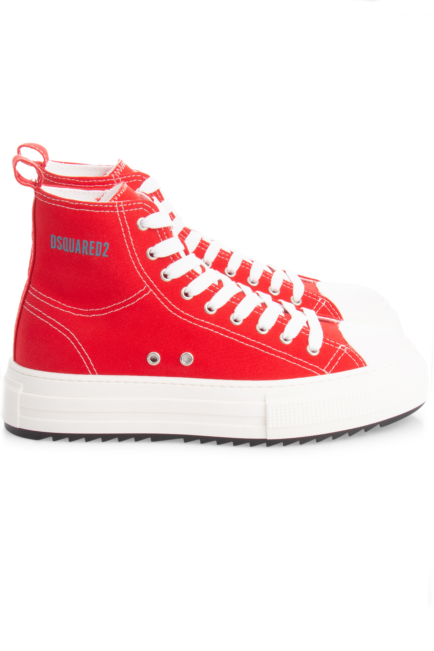 DSQUARED2 High Top Canvas Sneakers Berlin DSQUARED2 High Top Canvas Sneakers Berlin