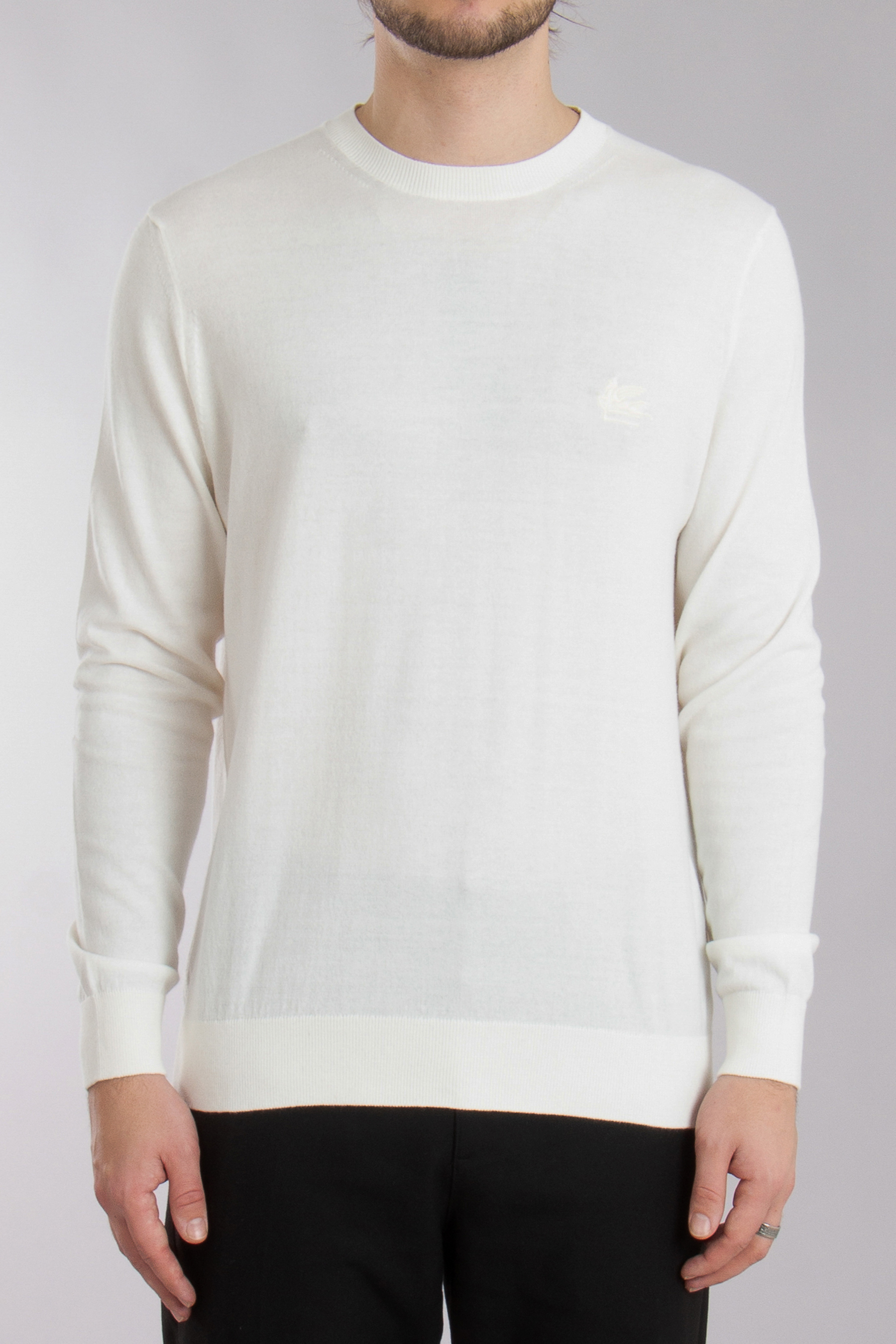 ETRO Embroidered Cotton Sweater