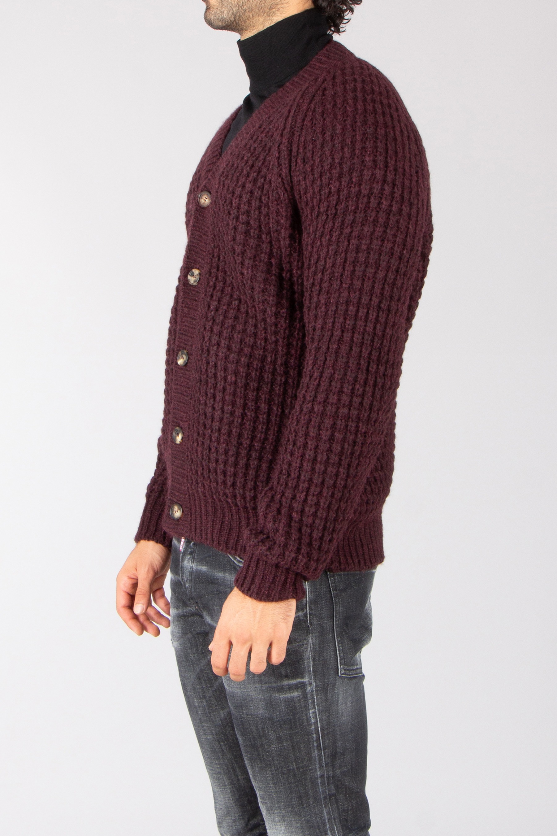 Bekleidung, Strickwaren, Pullover, Strickjacke