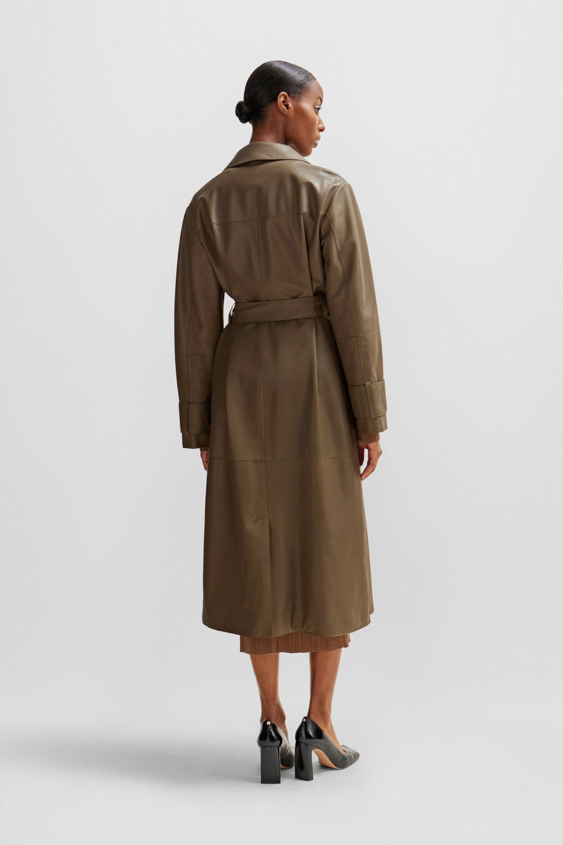 BOSS Nappa Leather Coat Sofiane BOSS Nappa Leather Coat Sofiane