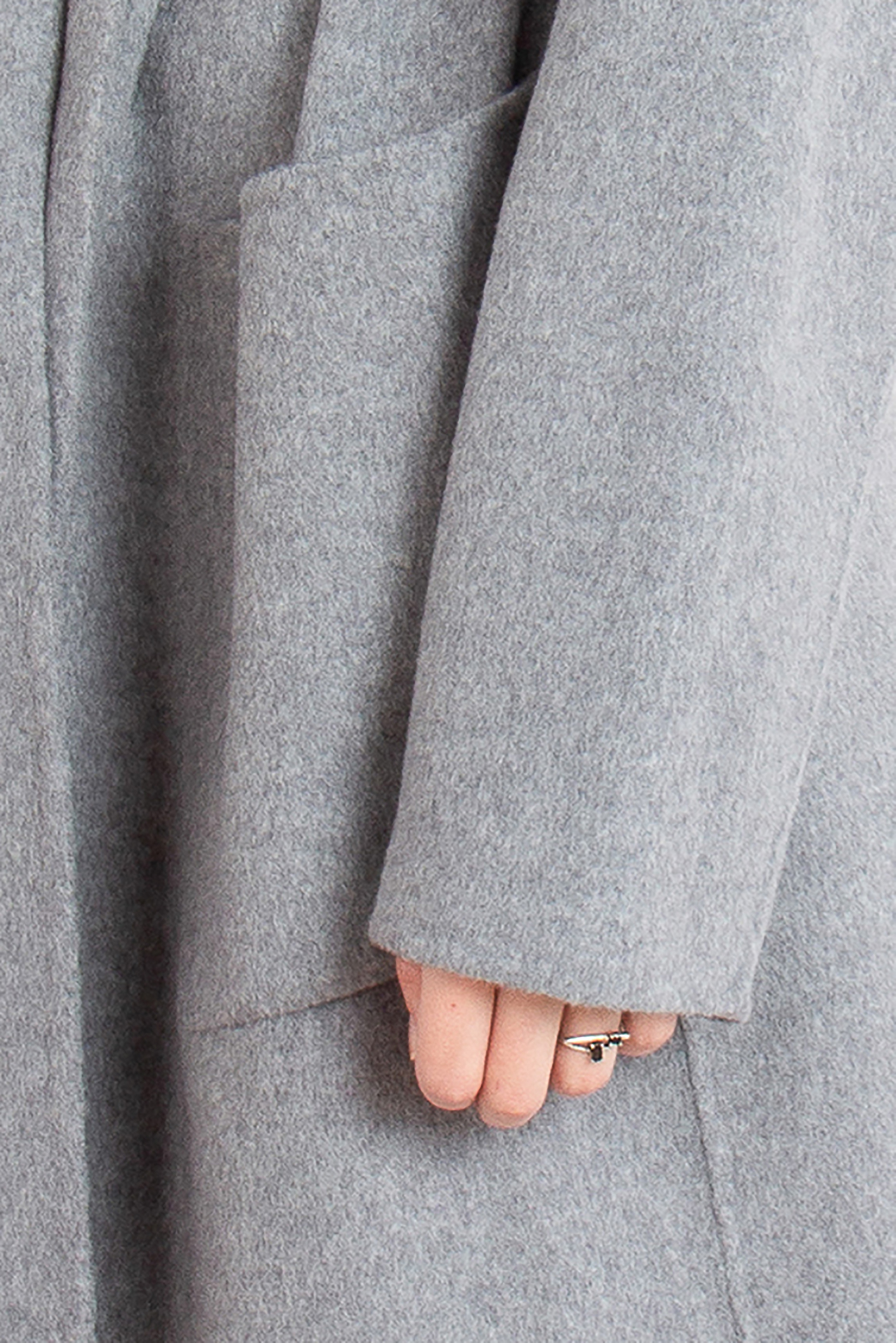 BOSS Recycled Double Face Wool Blend Coat Clibar BOSS Recycled Double Face Wool Blend Coat Clibar