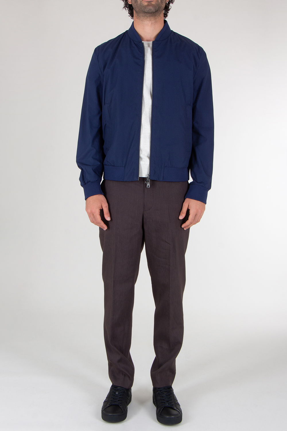 MAXIMILIAN Cotton Bomber Jacket Jace
