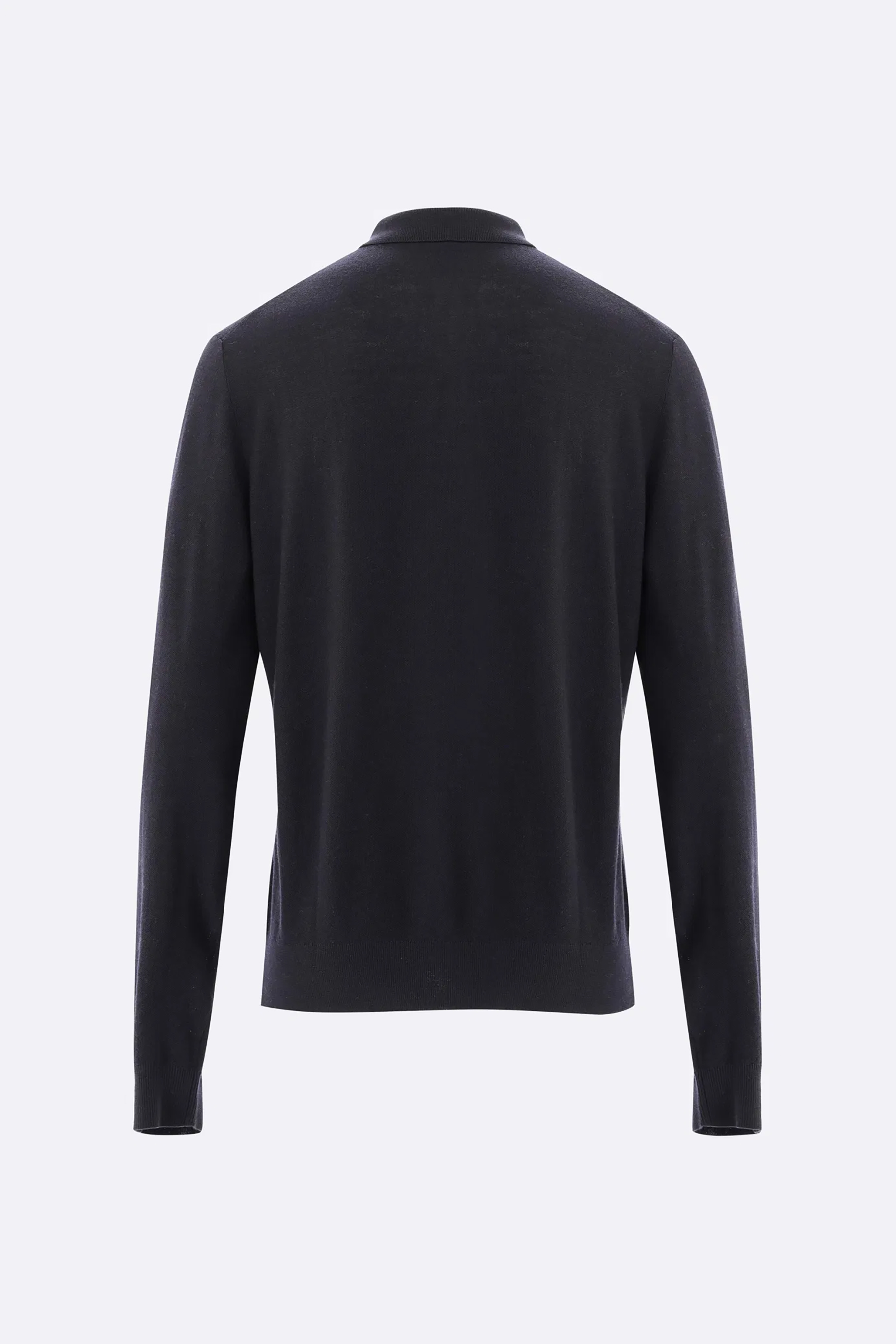 VAN LAACK Regular Fit Virgin Wool Knit Polo Sabri Langarm, Ärmel, Vlies, Mantel, Pullover