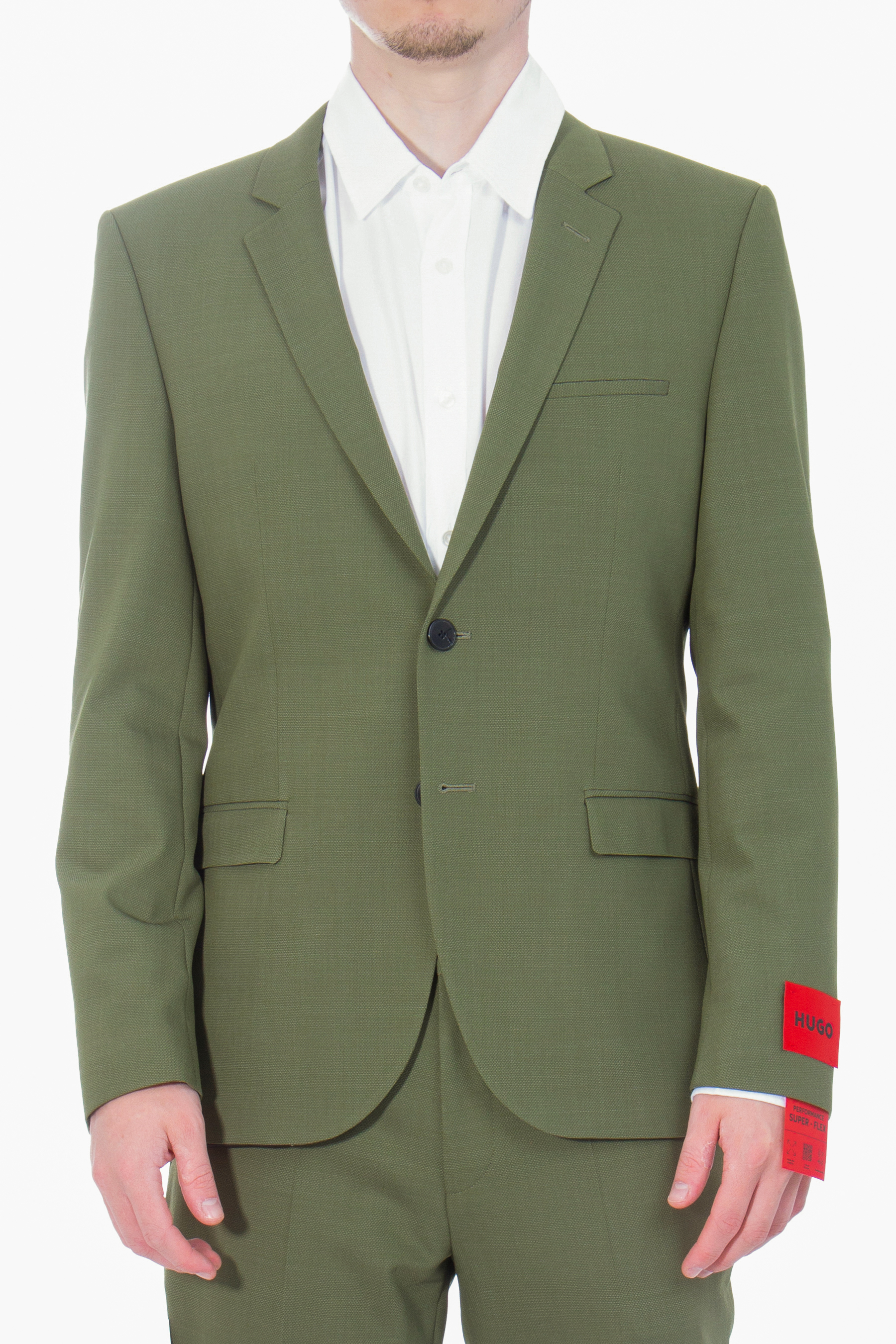 HUGO Extra Slim Fit Virgin Wool Blend Jacket Arti