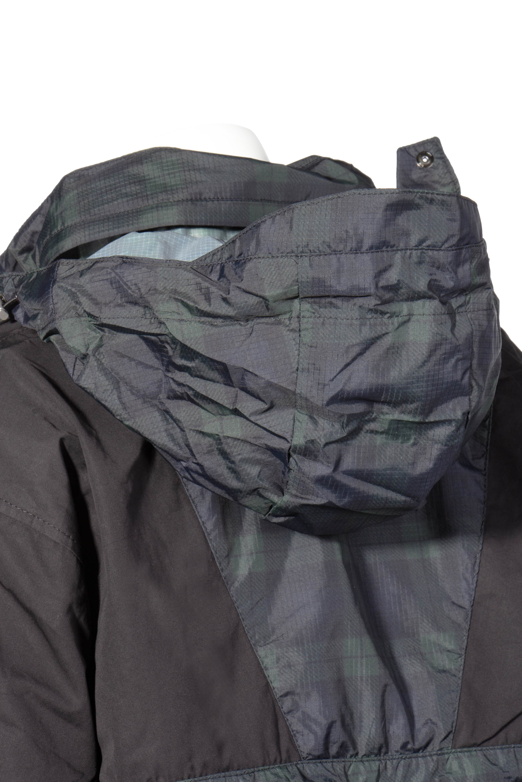 REPRESENT Popover Anorak Dark Check
