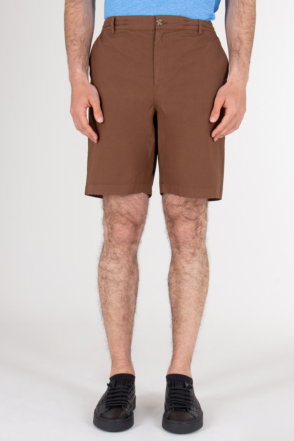 MC2 SAINT BARTH Regular Fit Stretch Parachute Cotton Shorts