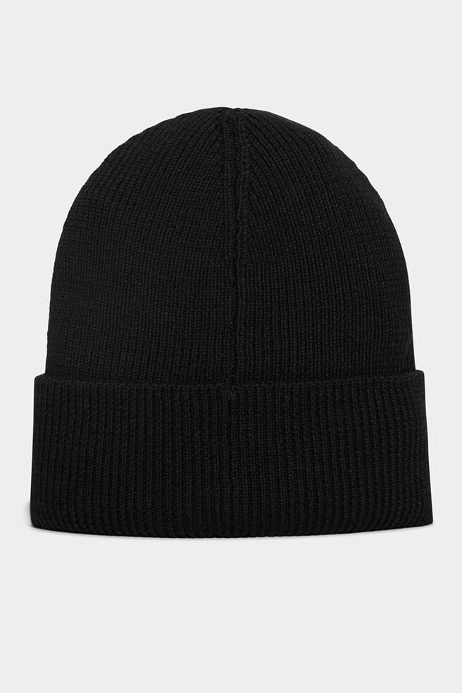 DSQUARED2 Logo Wool Knit Beanie DSQUARED2 Logo Wool Knit Beanie