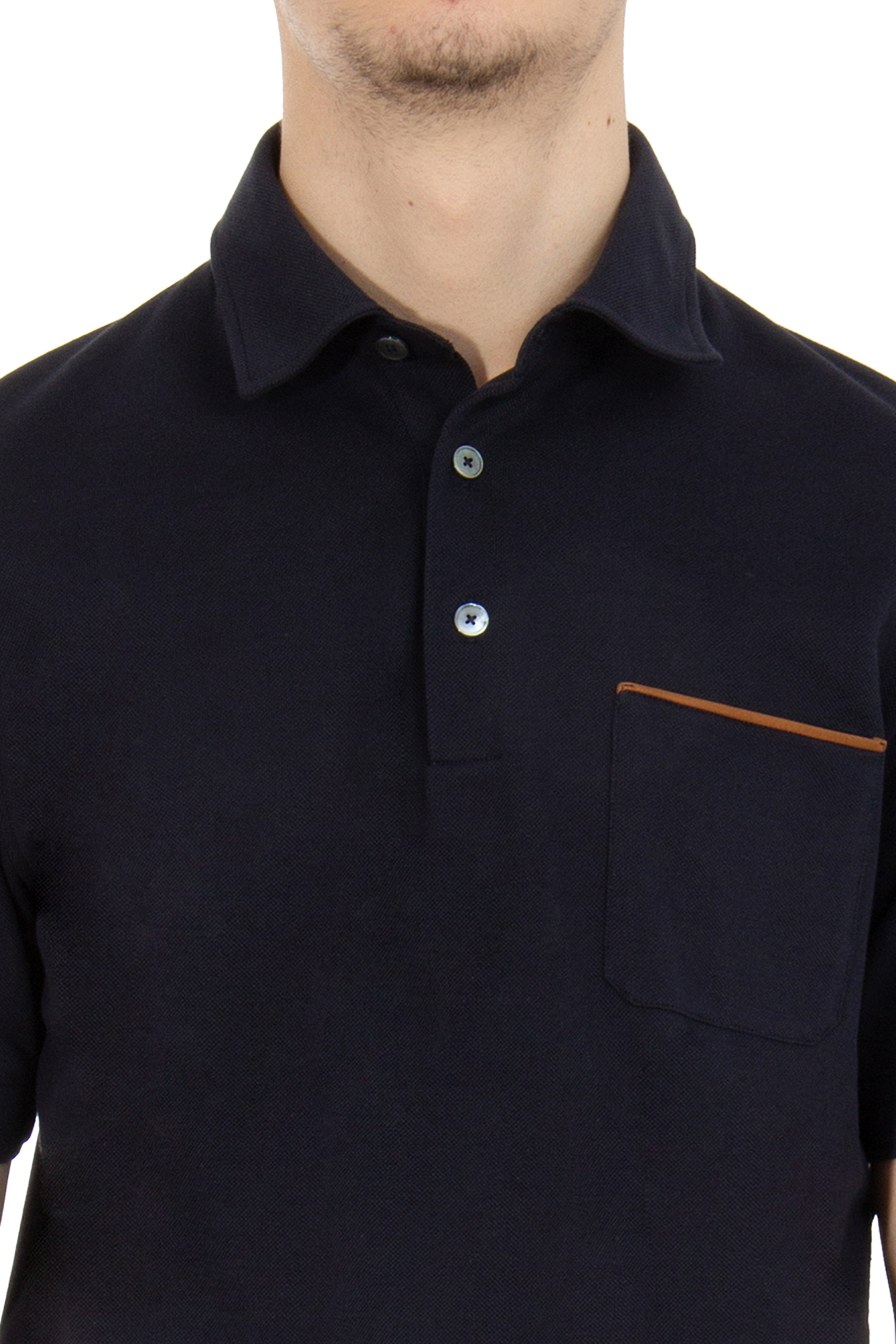 ZEGNA Cotton Piqué Polo Shirt ZEGNA Cotton Piqué Polo Shirt