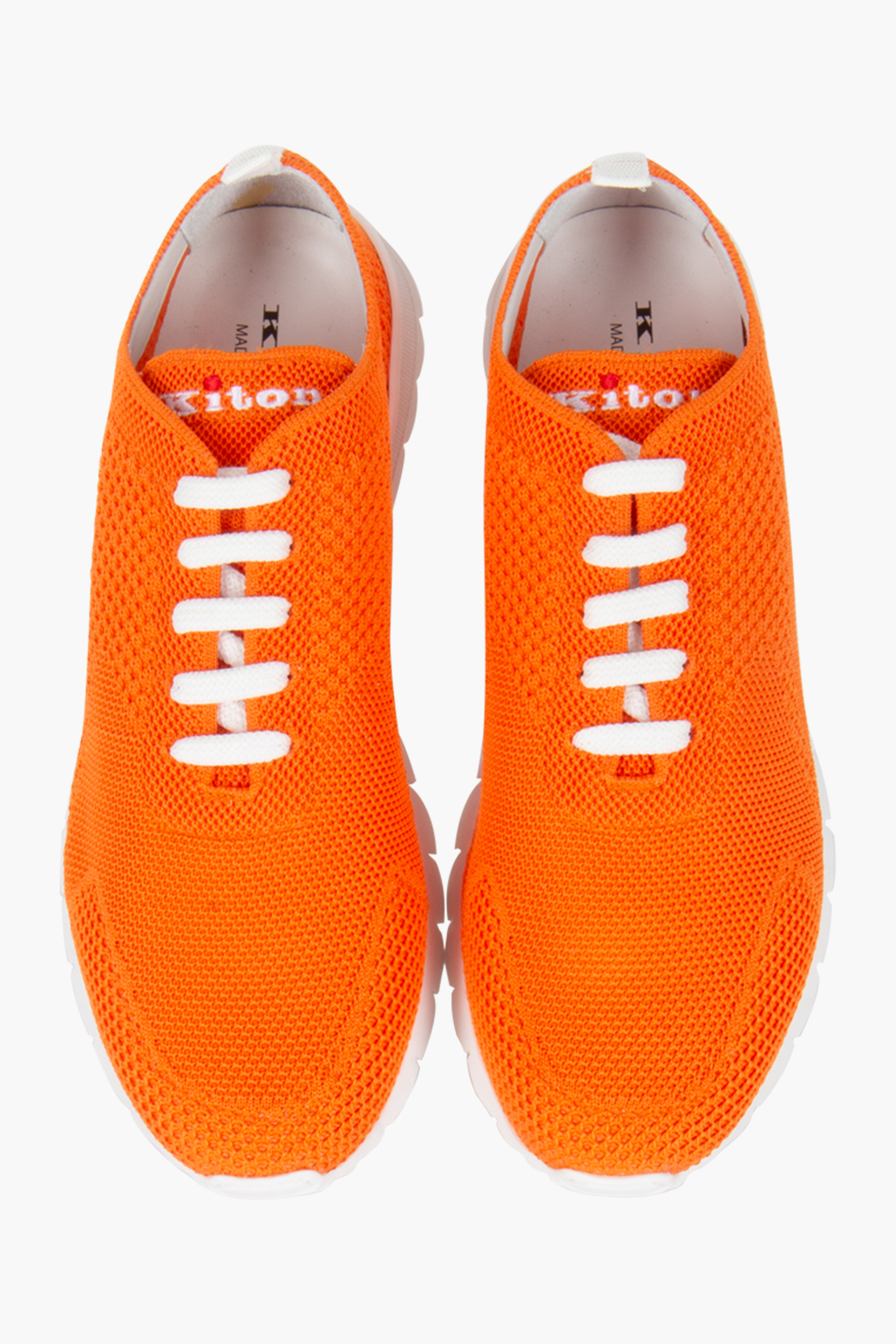 KITON Cotton Stretch Knit Sneakers Fit Bekleidung, Schuhwerk, Schuh, Sneaker, Laufschuh