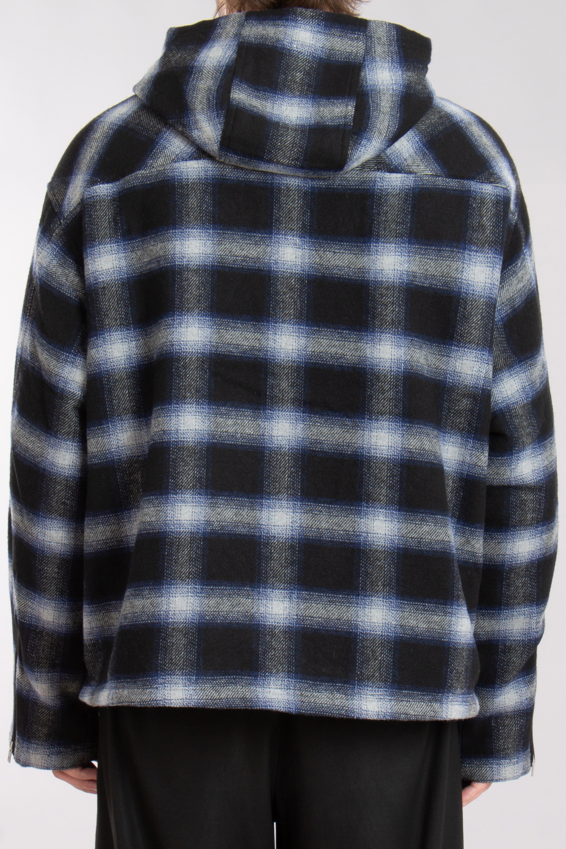 REPRESENT Hooded Checked Flannel Overshirt REPRESENT Hooded Checked Flannel Overshirt