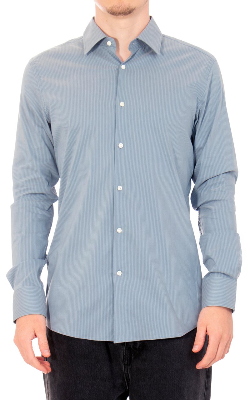BOSS Cotton Stretch Shirt L-Hays-Kent BOSS Cotton Stretch Shirt L-Hays-Kent