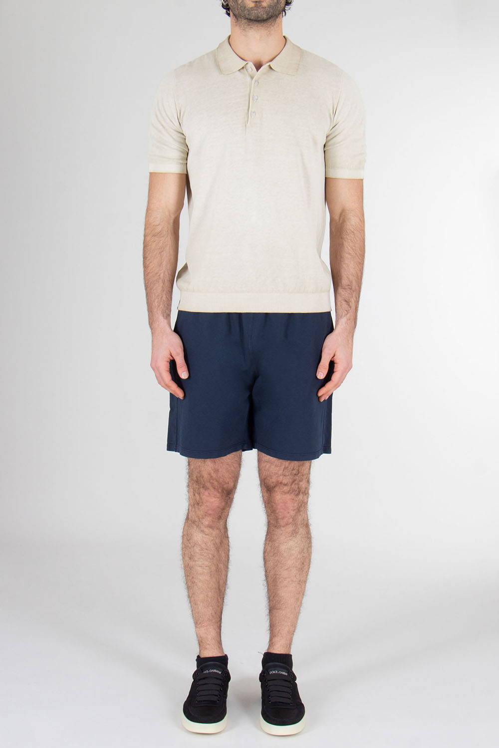BOWERY NYC Relaxed Fit Cotton Shorts