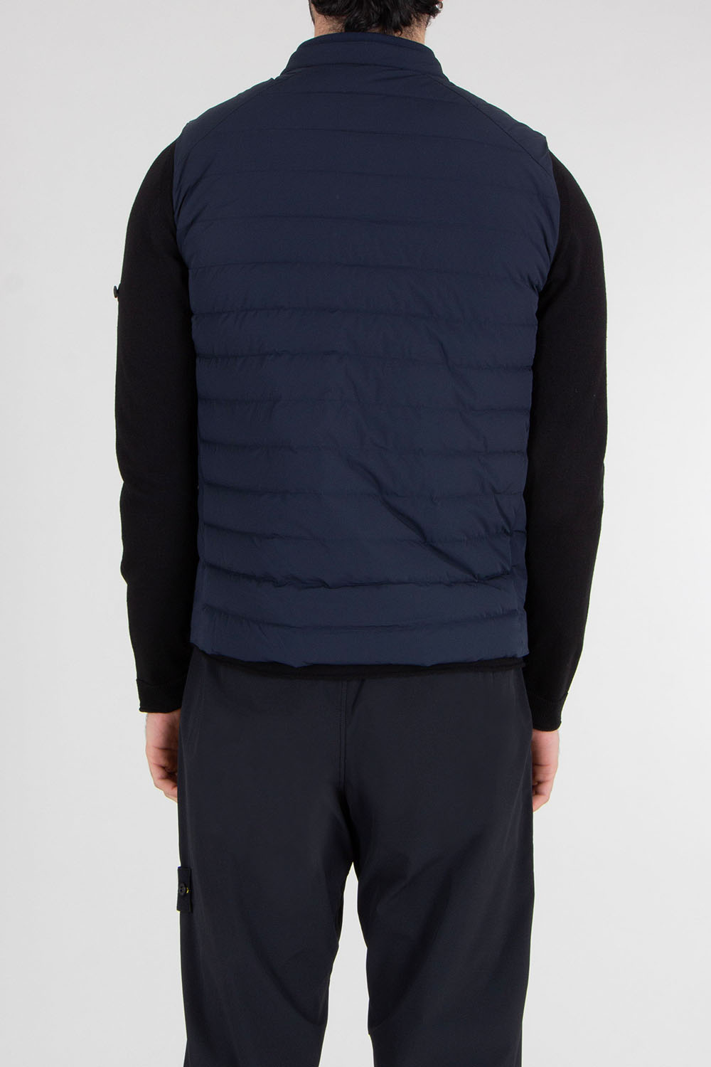 BELSTAFF Regular Fit Recycled Nylon Stretch Down Gilet Chassis