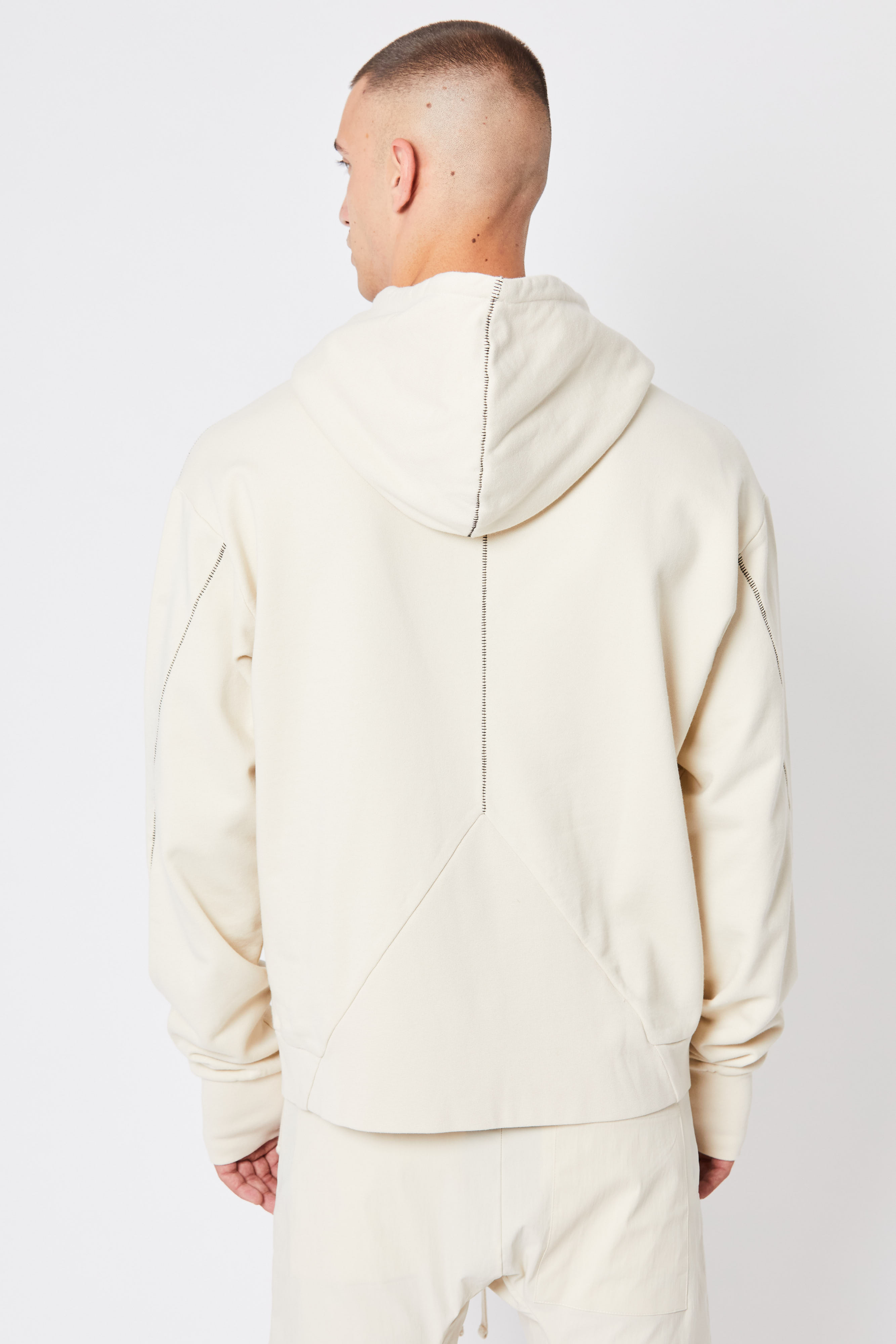 THOM KROM Oversized Cotton Hoodie